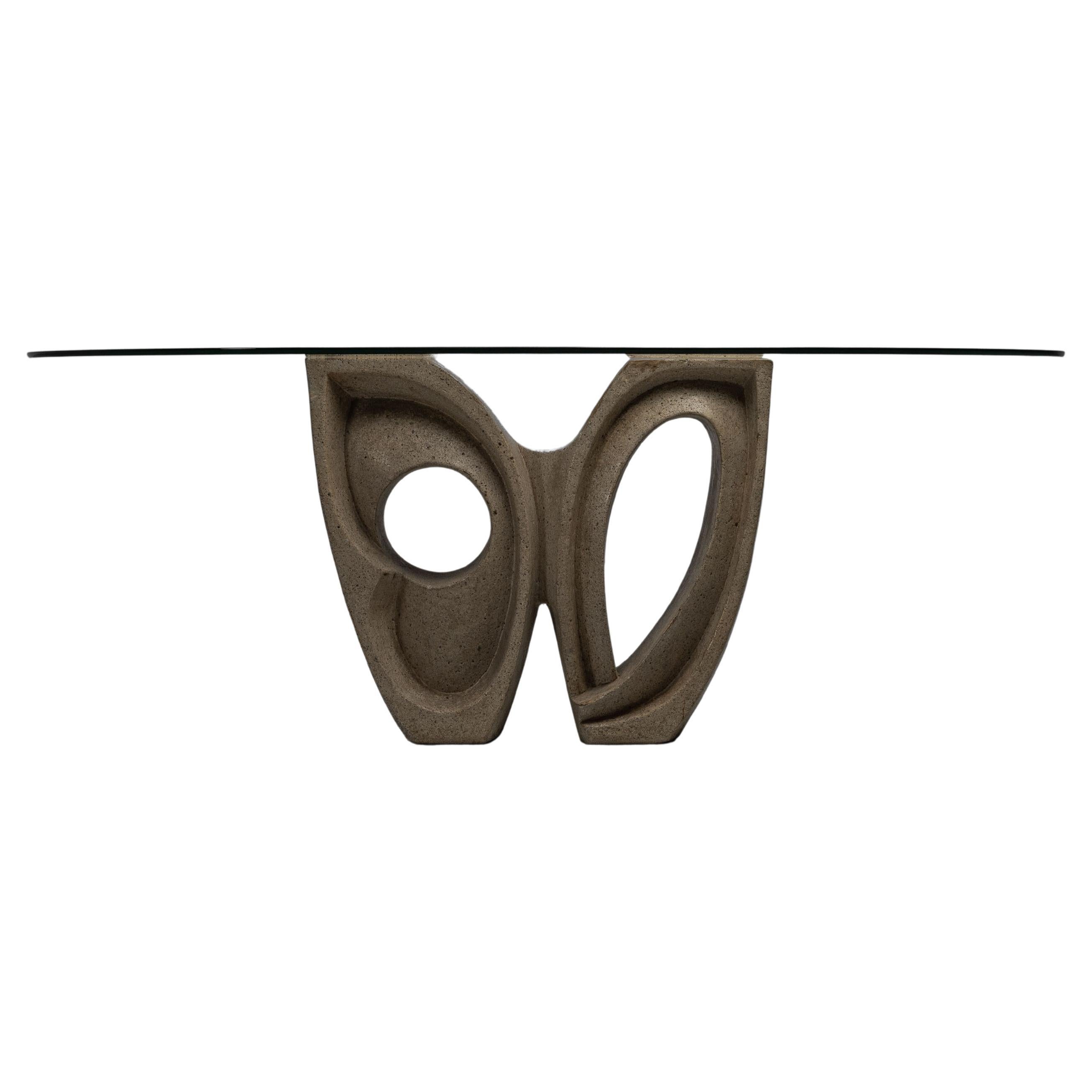 Rocha Vivas sculptural dining table Argentina 1960