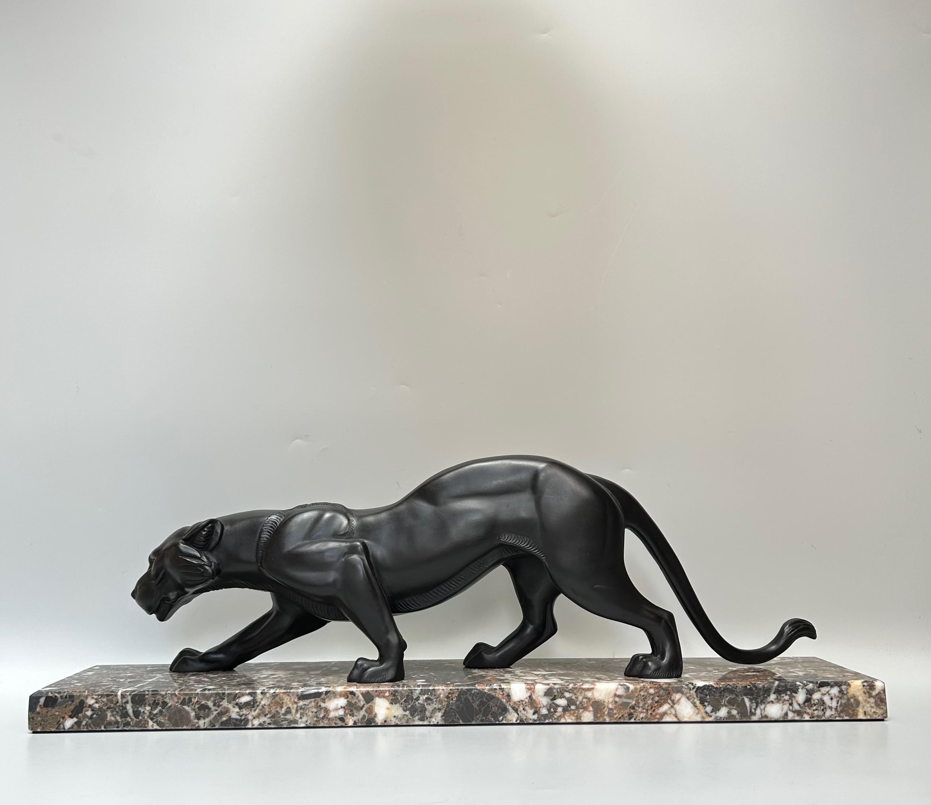 Rochard Panther Art Deco im Zustand „Hervorragend“ im Angebot in NANTES, FR