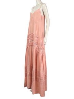 Rochas Alessandro Dellacqua 2015 maxi vestido nude