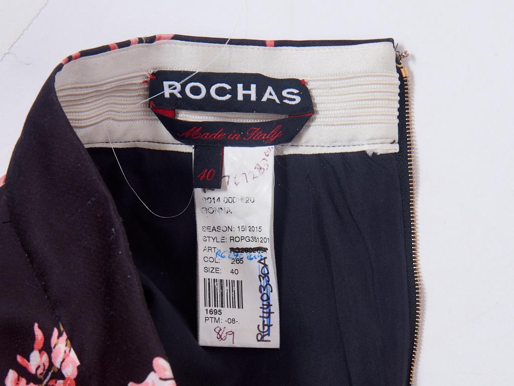 Rochas Floral Evening Skirt  For Sale 1