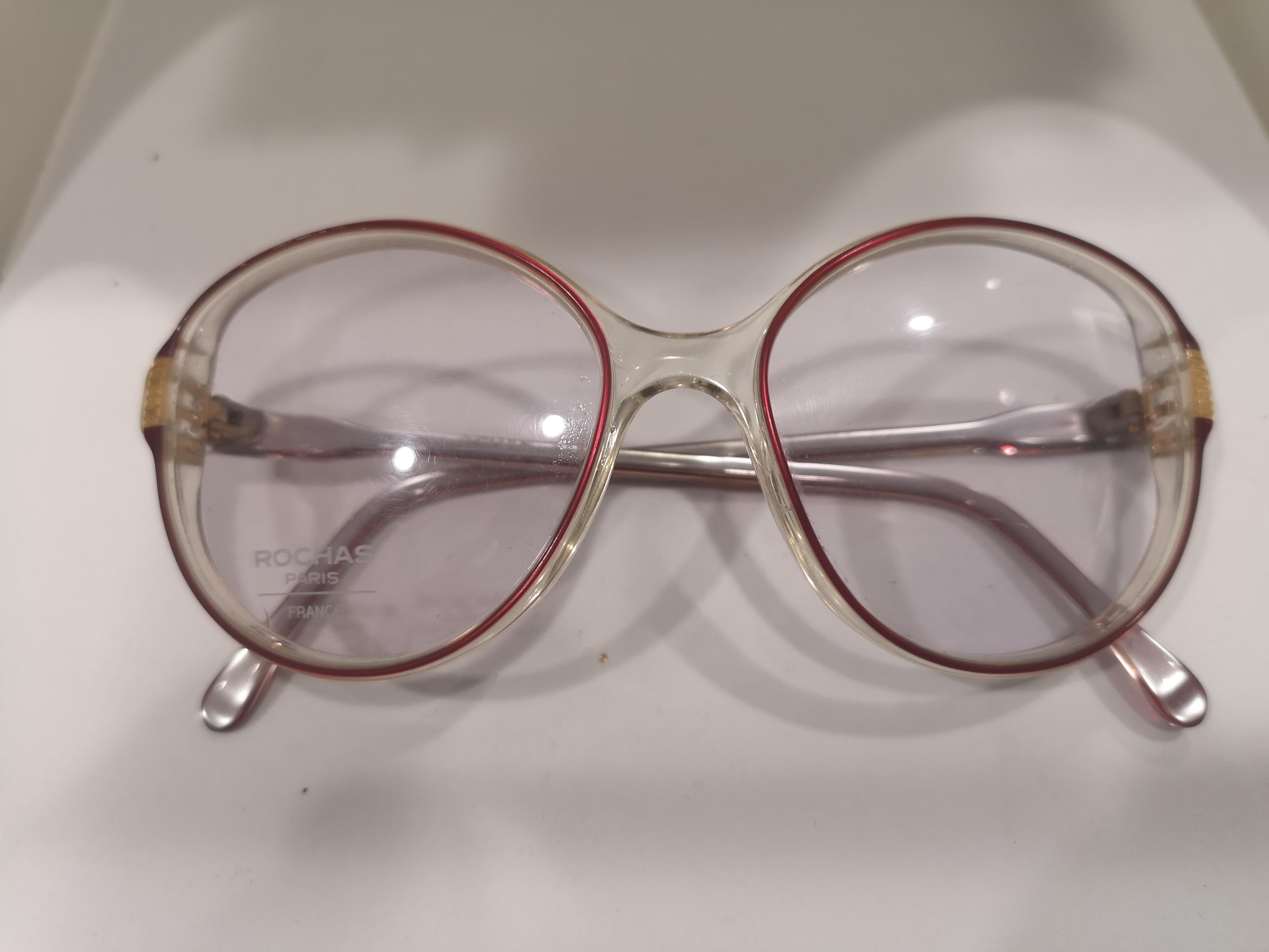 Gray Rochas frame glasses