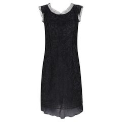 Rochas Lace Textured-Embellished Dress