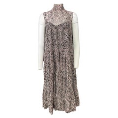 Rochas Paris Silk Midi Dress, Size 40