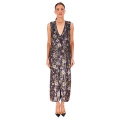 Rochas Sequin Embellished Midi Dress