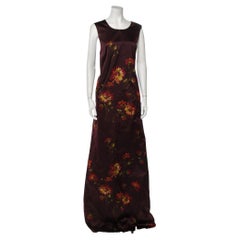 Vestido de noche de seda Rochas