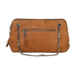 Rochas Woman Shoulder bag Camel Color Leather