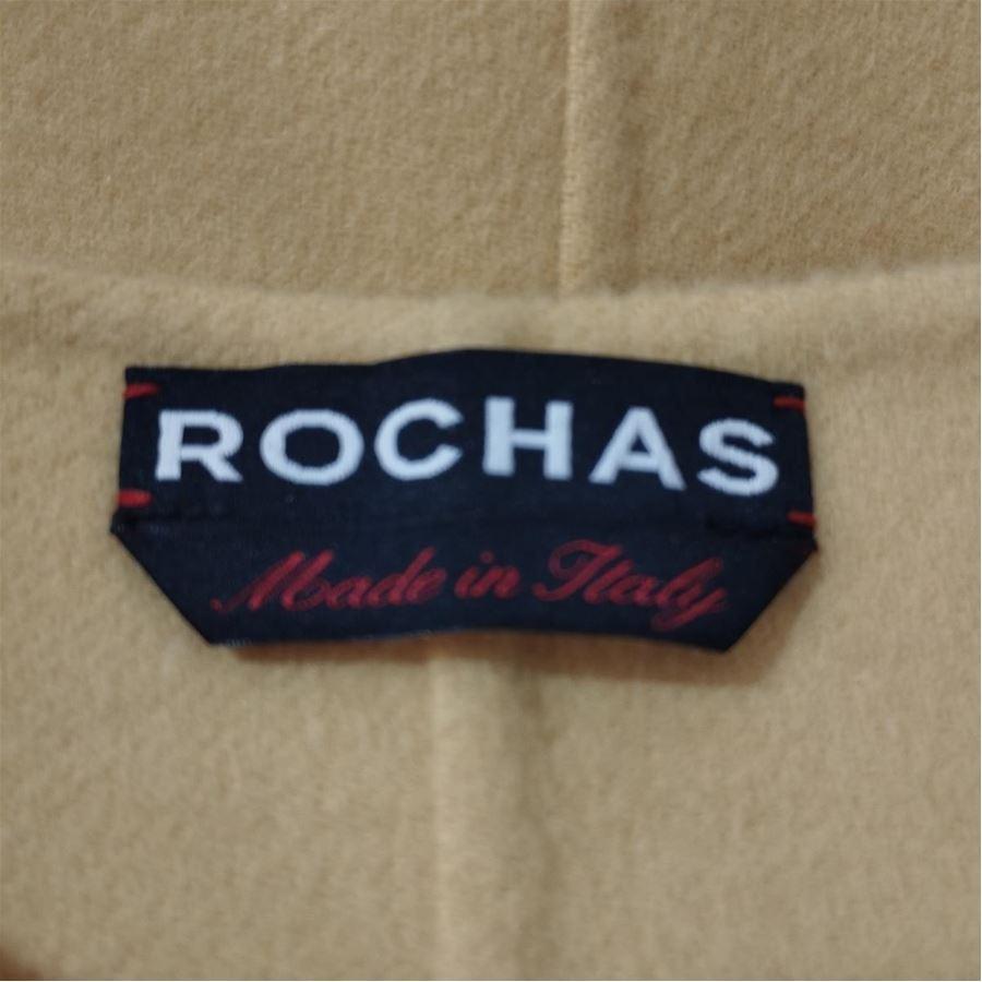 Brown Rochas Wool blouse size 42 For Sale