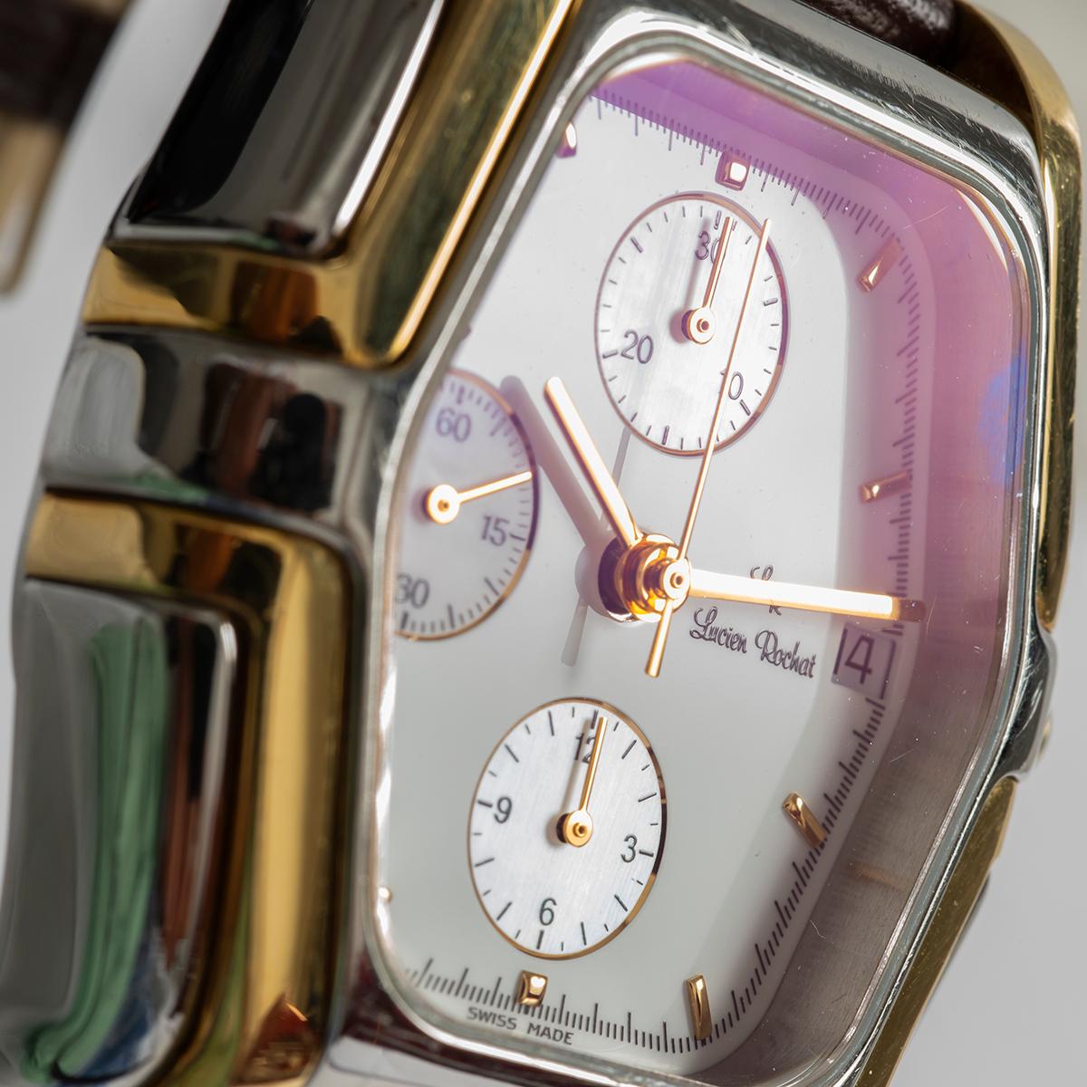 Rochat Kron Automatik-Chronograph Schweizer Armbanduhr Ref 21 462 012. 3