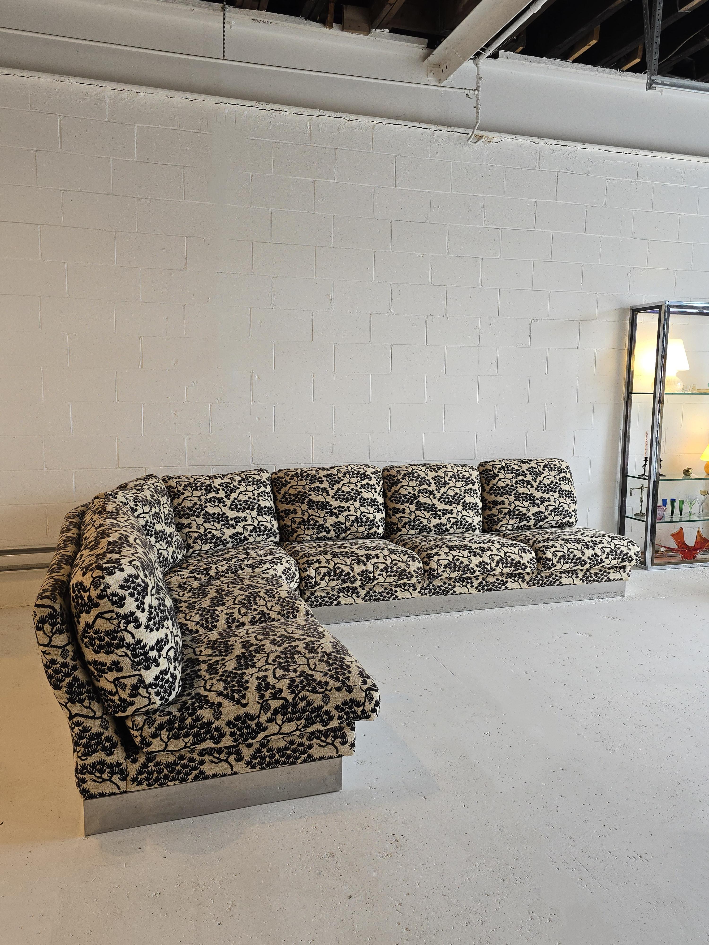 Roche Bobois 1980s Modular Sectional Sofa Made in France en vente 2