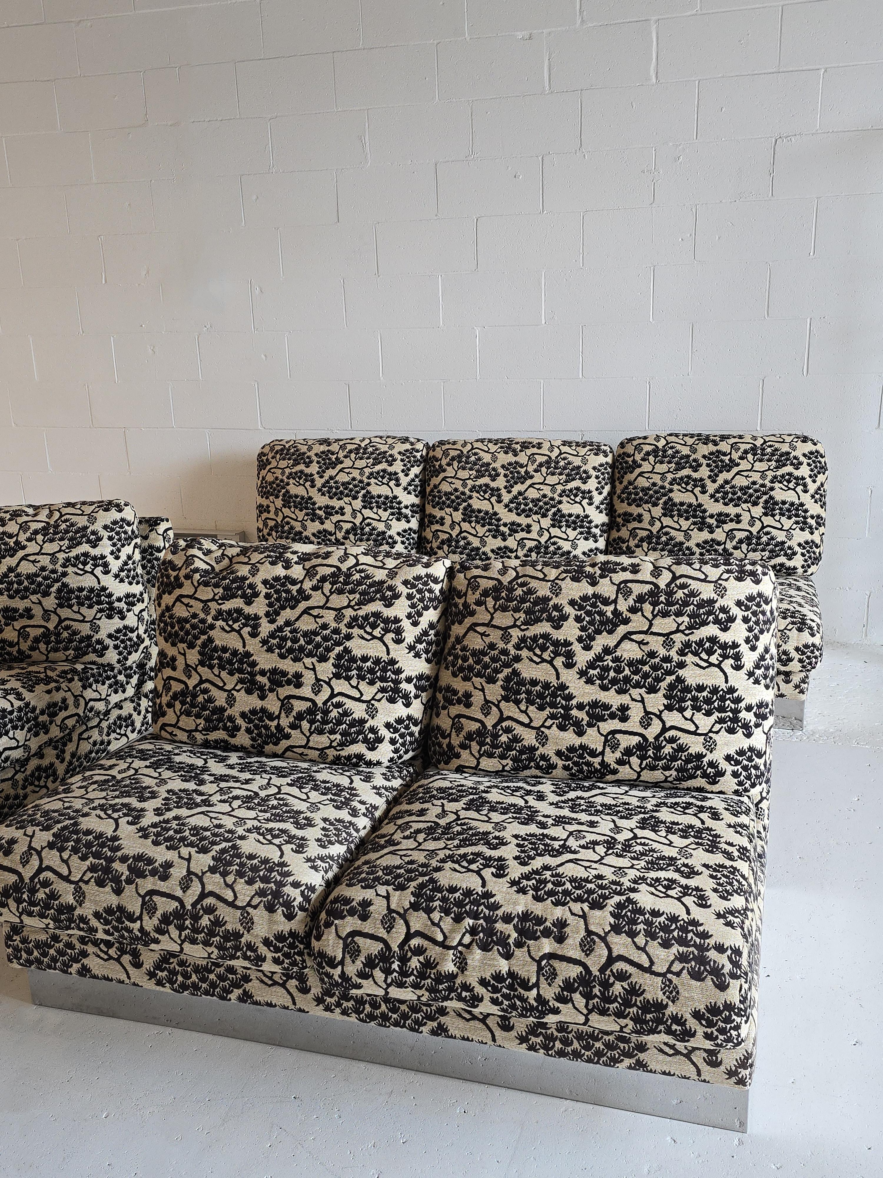 Roche Bobois 1980s Modular Sectional Sofa Made in France en vente 3