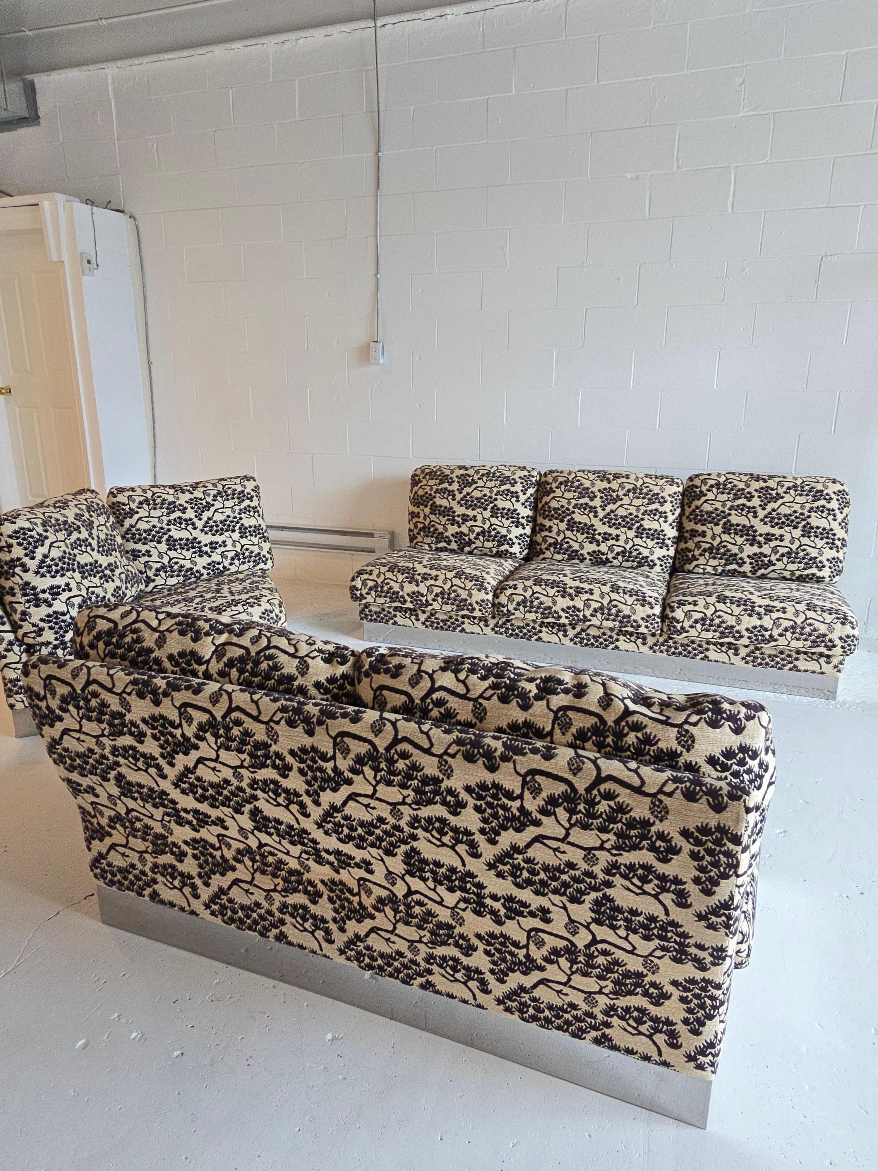 Roche Bobois 1980s Modular Sectional Sofa Made in France en vente 1