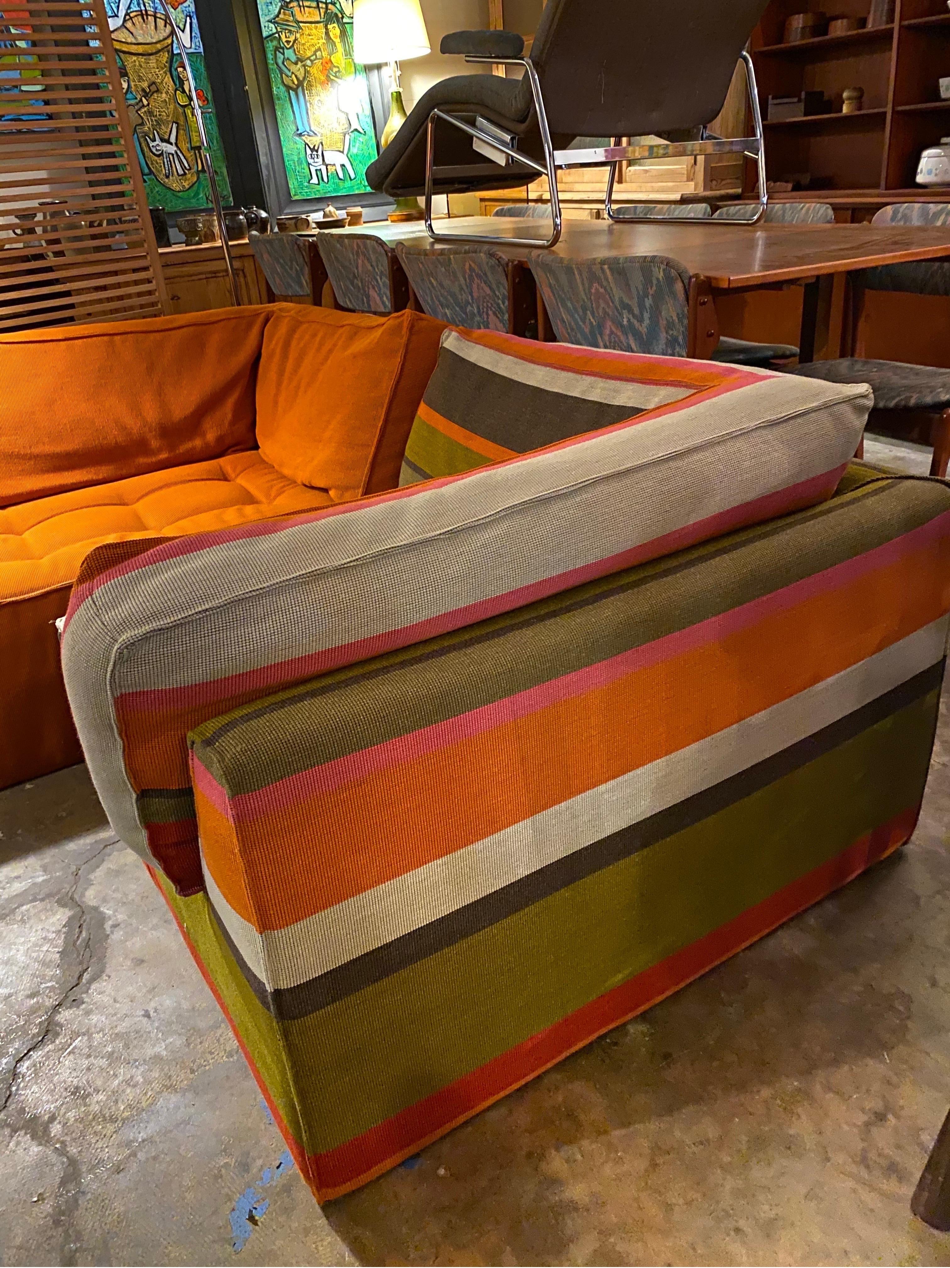 Contemporary Roche Bobois 3-Piece Modular Sectional Lounge Set