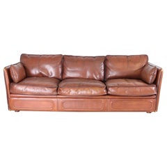Roche Bobois Ledersofa mit 3 Sitzen aus Leder