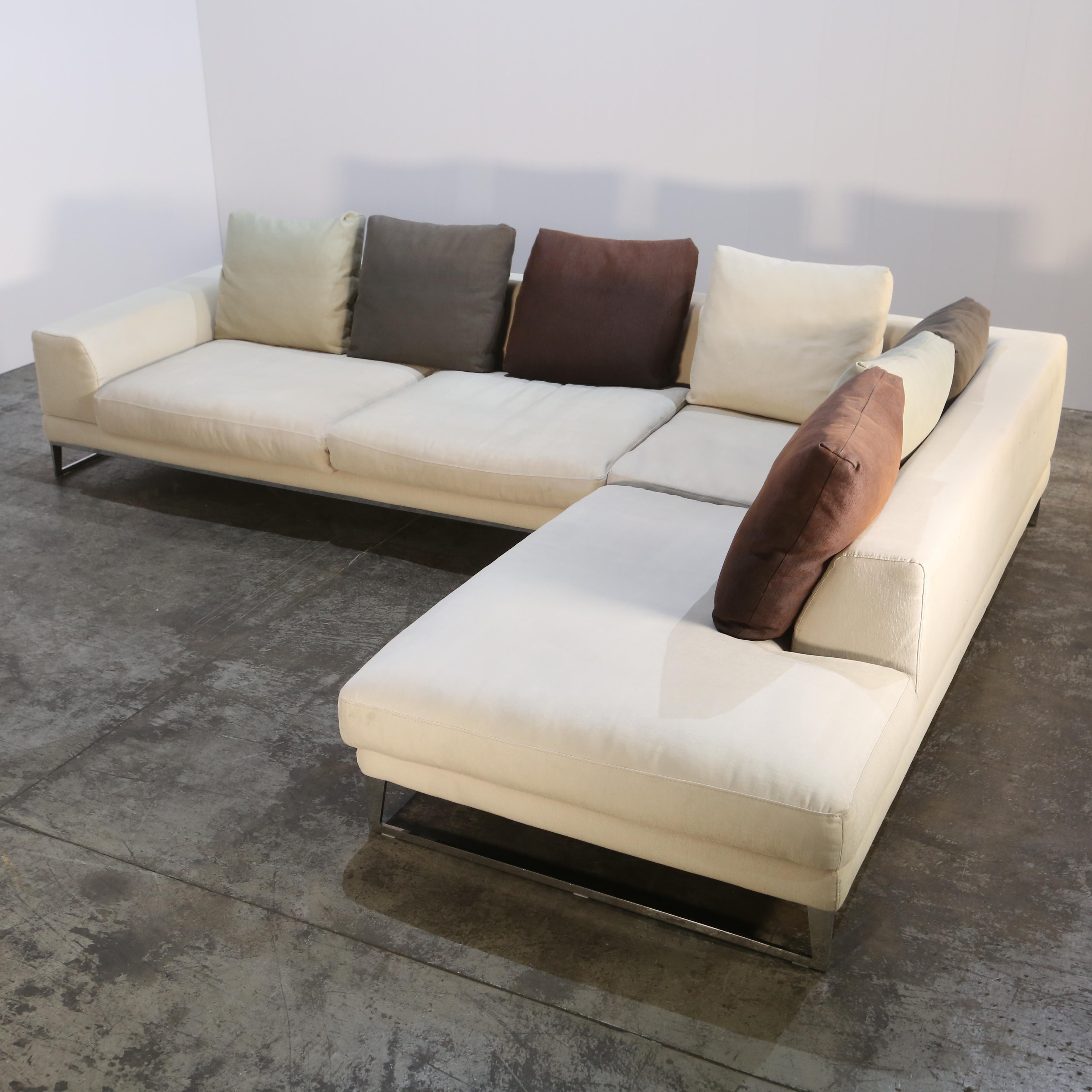 Sofá Roche Bobois Agami Cuero en venta