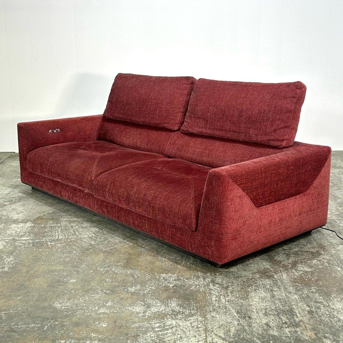 Français Canapé trois places Roche Bobois Alchimie par Roberto Tapinassi & Maurizio Manzoni en vente