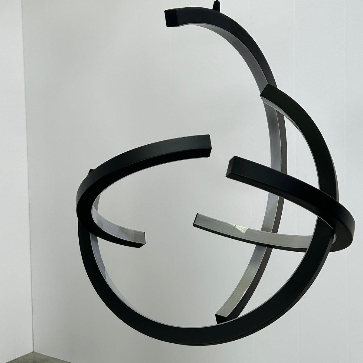 French Roche Bobois Atom Suspension Light by Cédric Ragot, Set of Two For Sale
