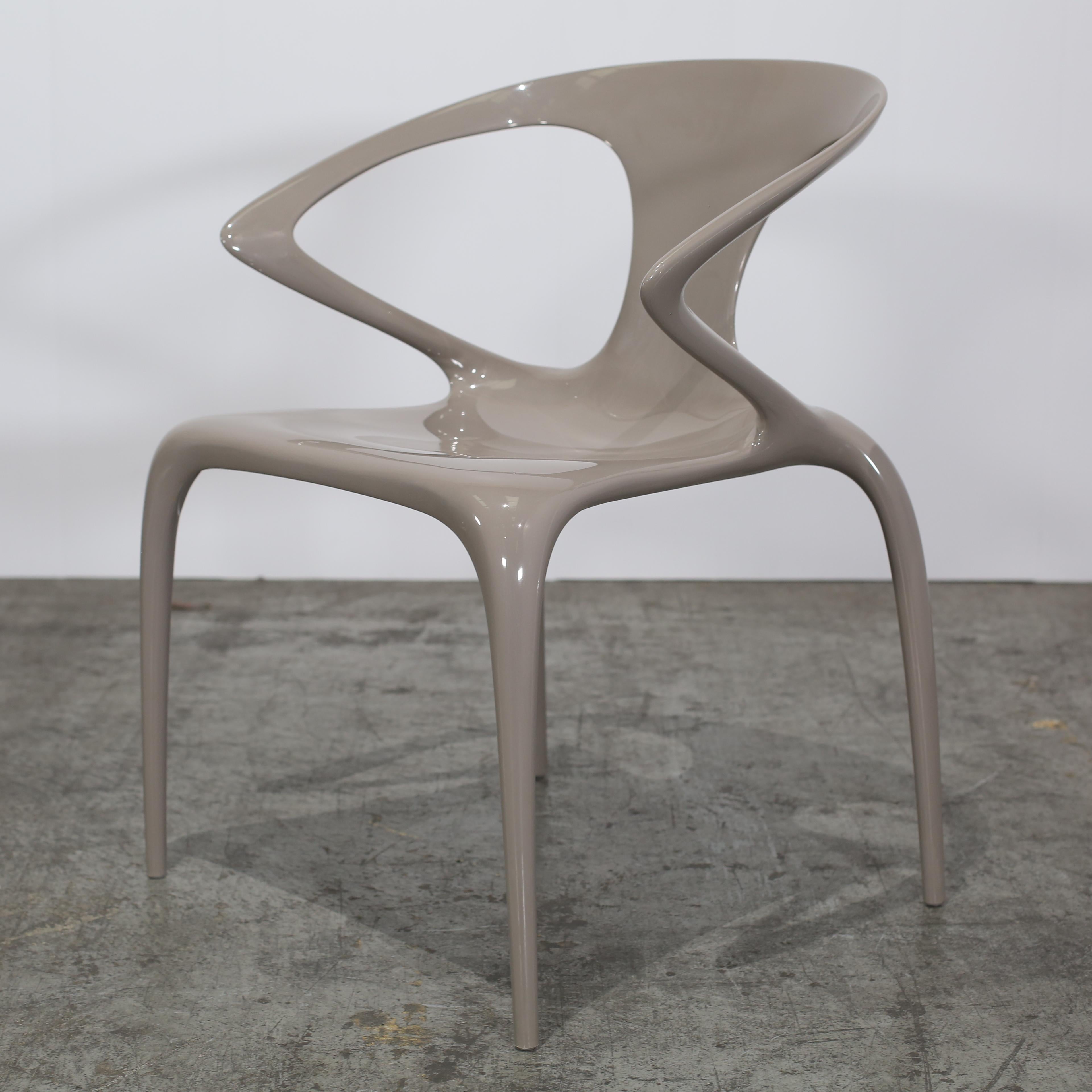 Français Chaises de salle à manger Ava, lot de quatre, Roche Bobois en vente
