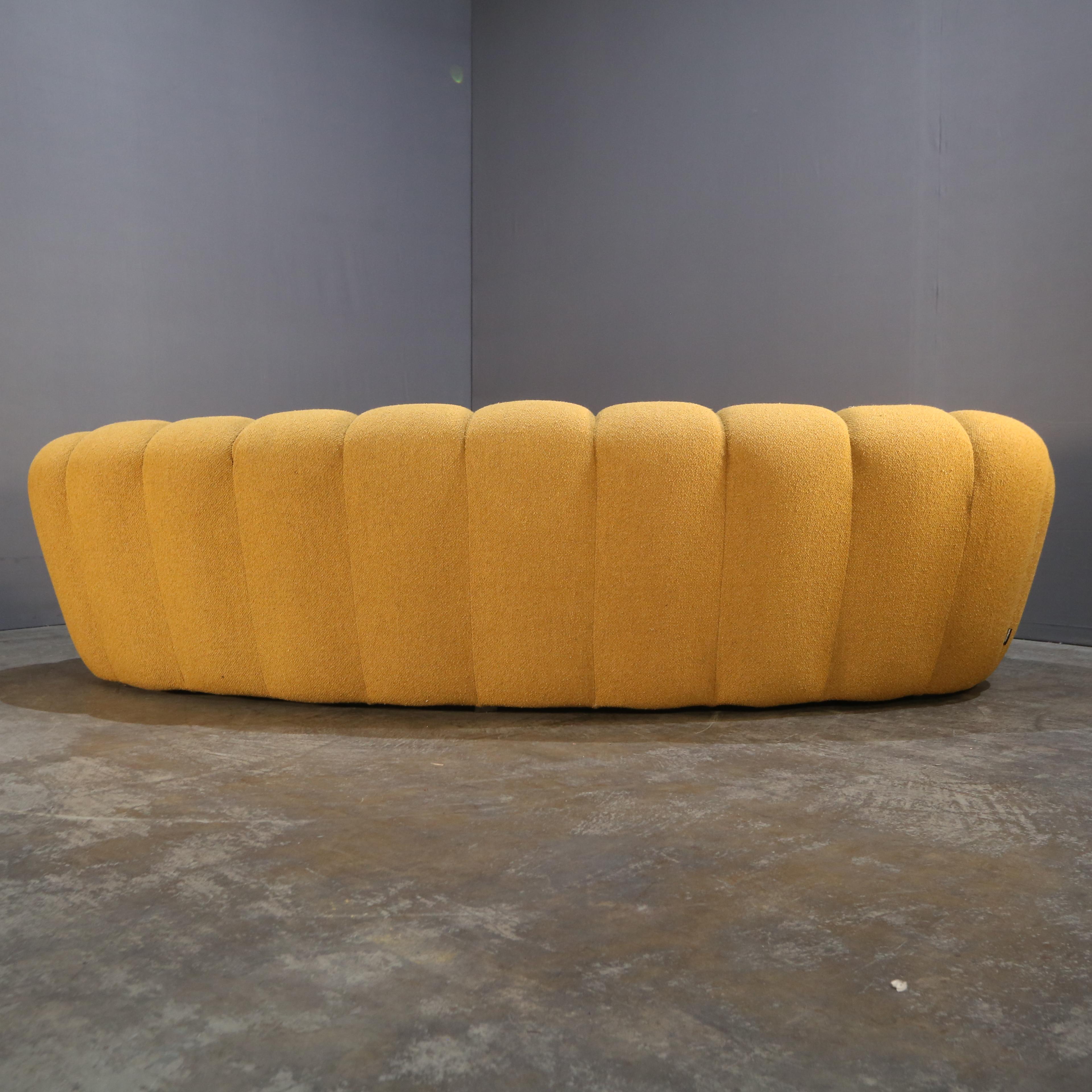 Roche Bobois Bubble Curved Sofa by Sacha Lakic For Sale 5