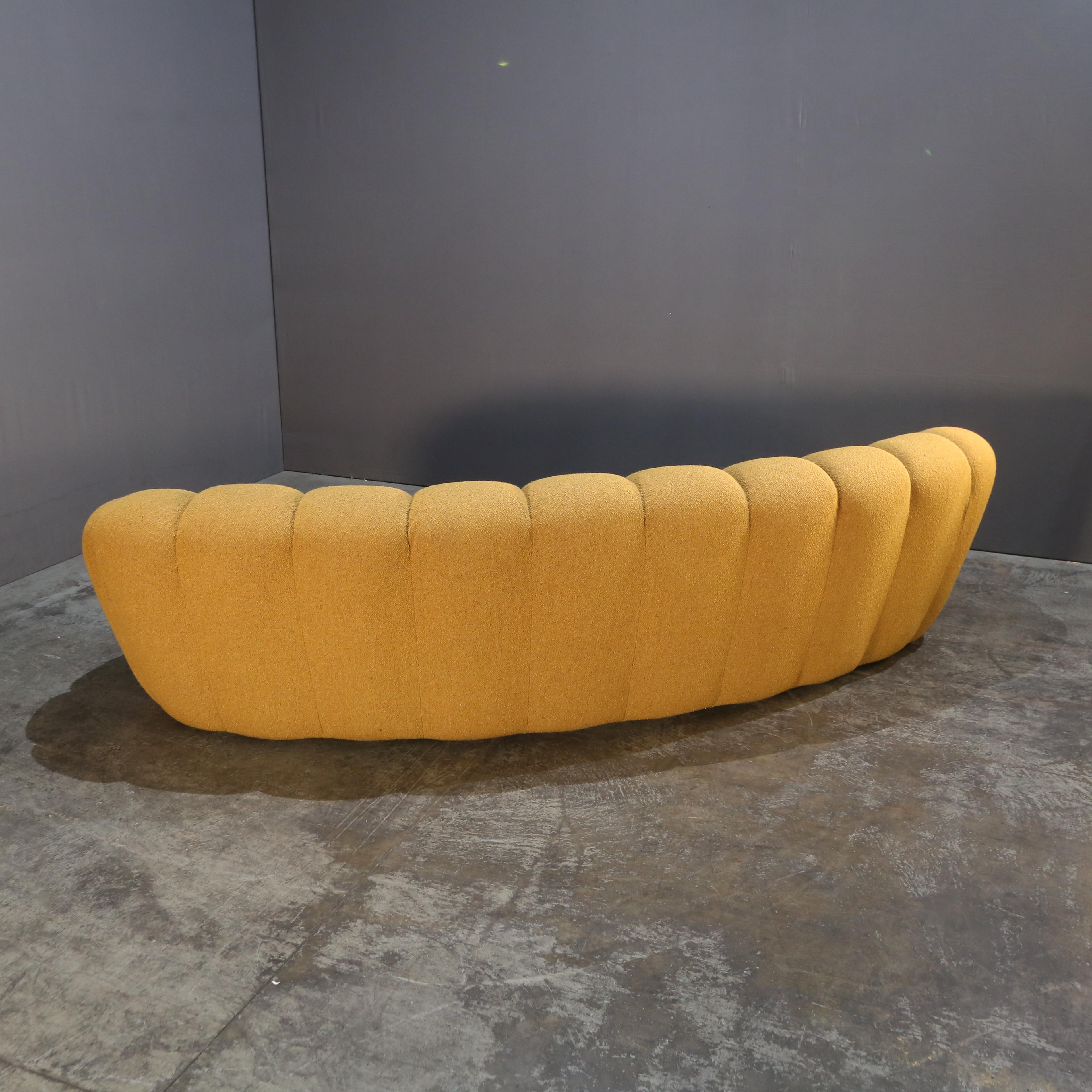 Roche Bobois Bubble Curved Sofa by Sacha Lakic For Sale 6
