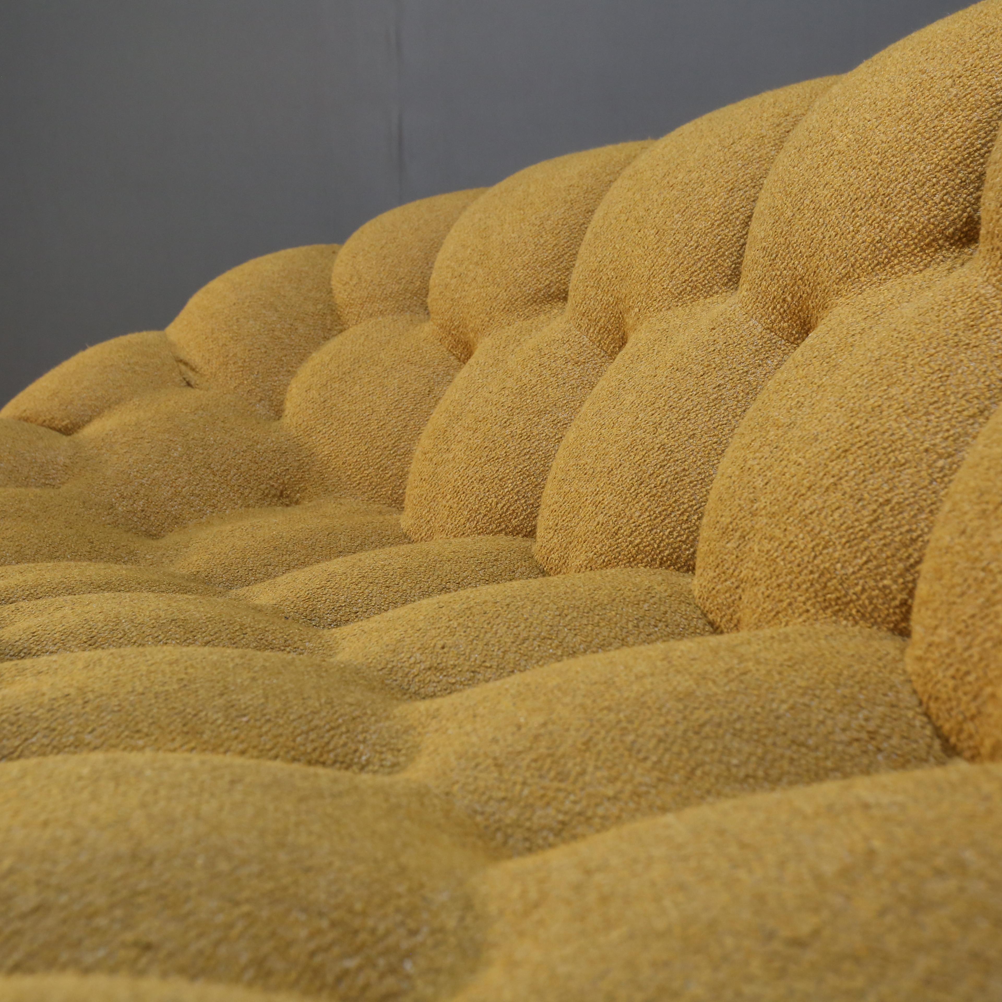 Roche Bobois Bubble Curved Sofa by Sacha Lakic In Good Condition For Sale In Basildon, London