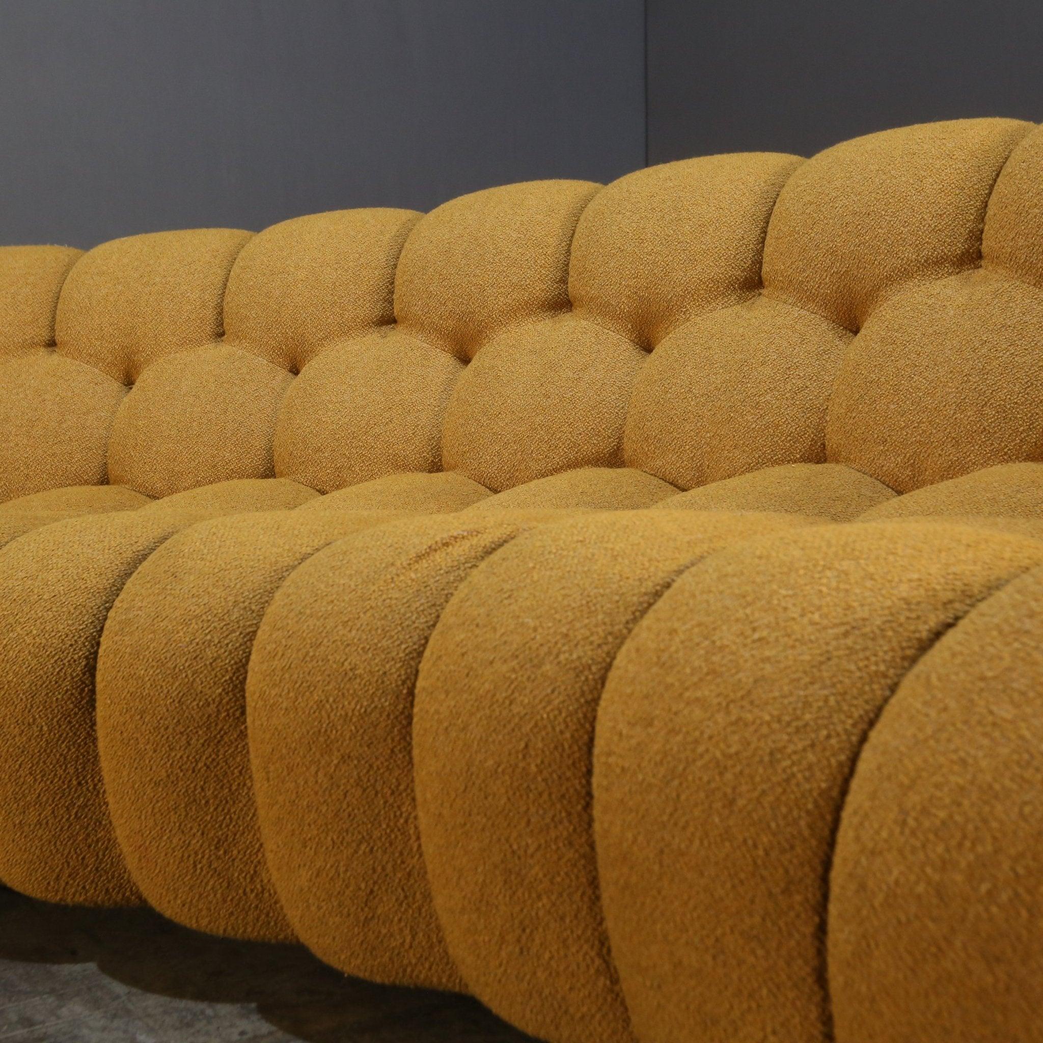 Foam Roche Bobois Bubble Curved Sofa by Sacha Lakic