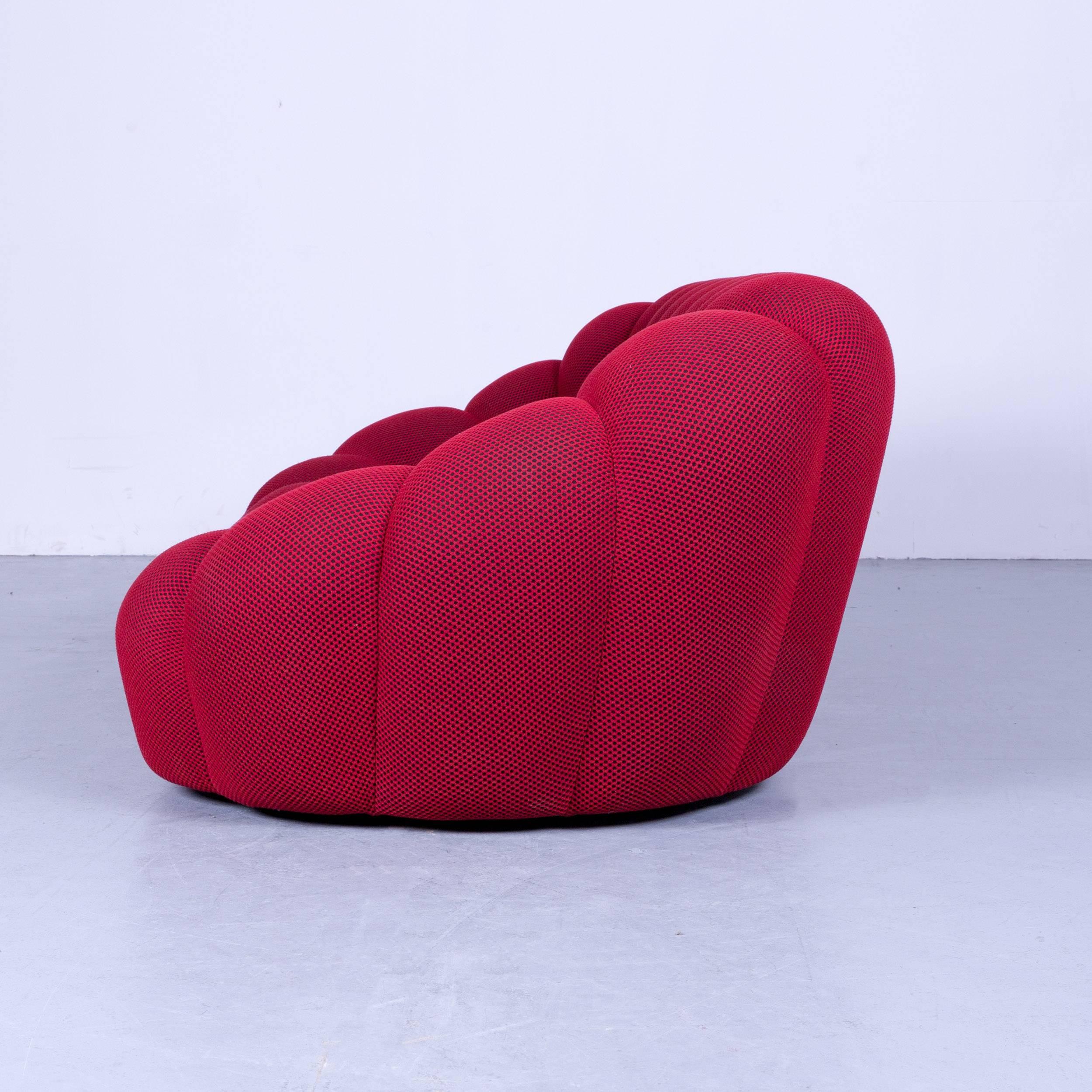 Roche Bobois Bubble Designer Sofa Red Fabric Designed by Sacha Lakic, 2017 In Excellent Condition For Sale In Cologne, DE