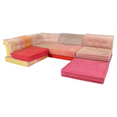 Roche Bobois by Hans Hopfer Mah Jong Missoni Home Sectional Sofa, Set of 13