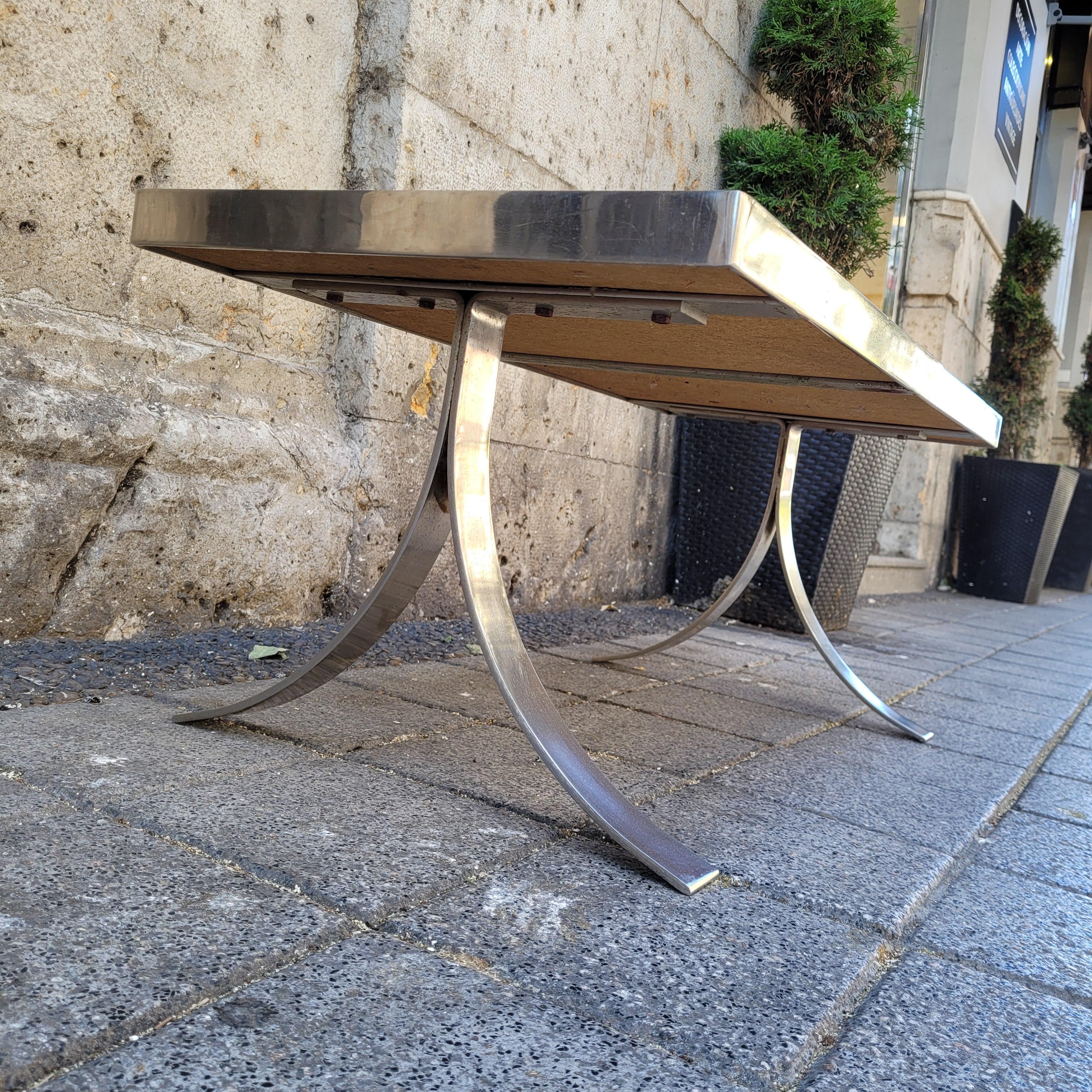 Roche Bobois Coffee table France, Jean Gregorieff , ceramic and chrome steel For Sale 2