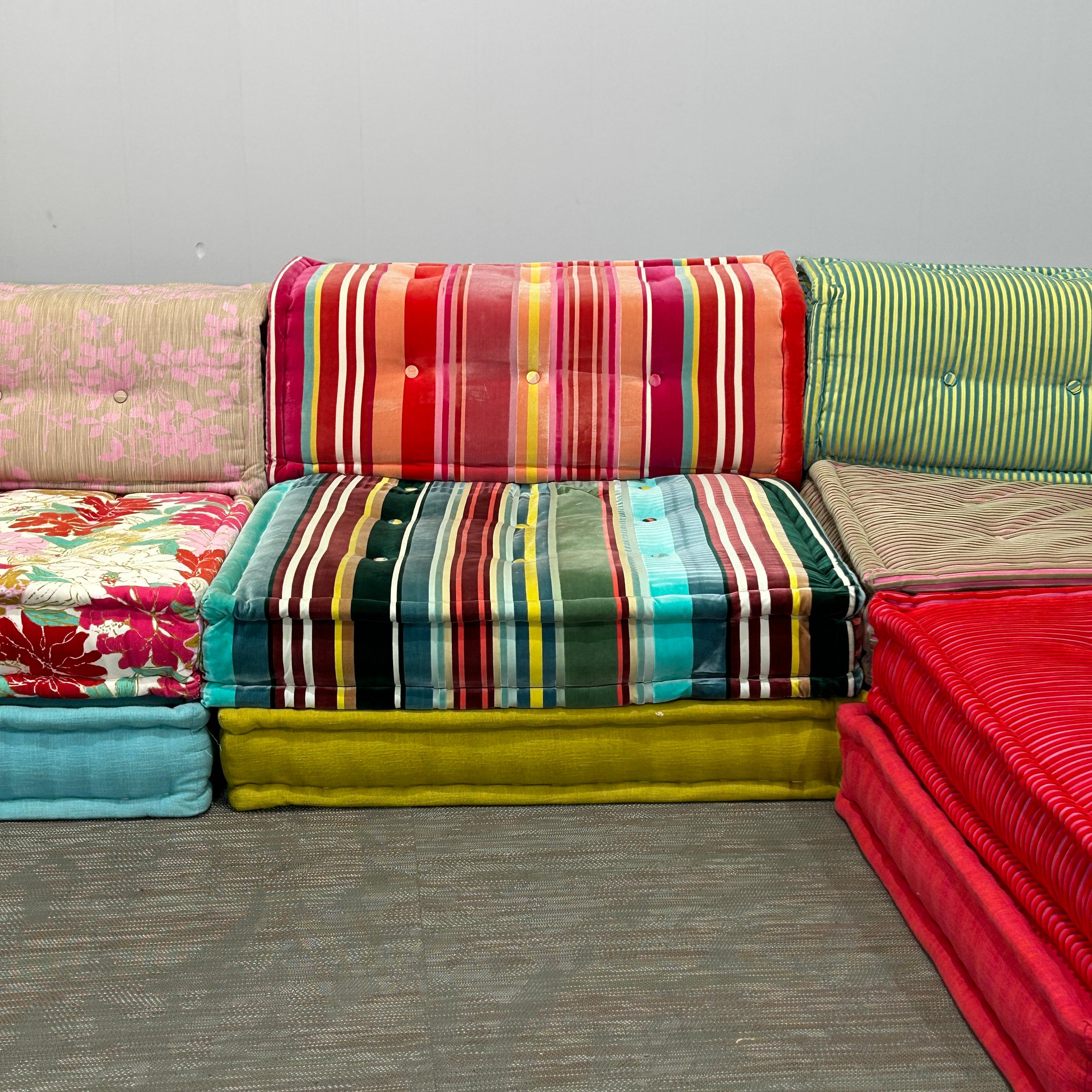 Mid-Century Modern Roche Bobois Eighteen Piece Kenzo Mah Jong Set For Sale