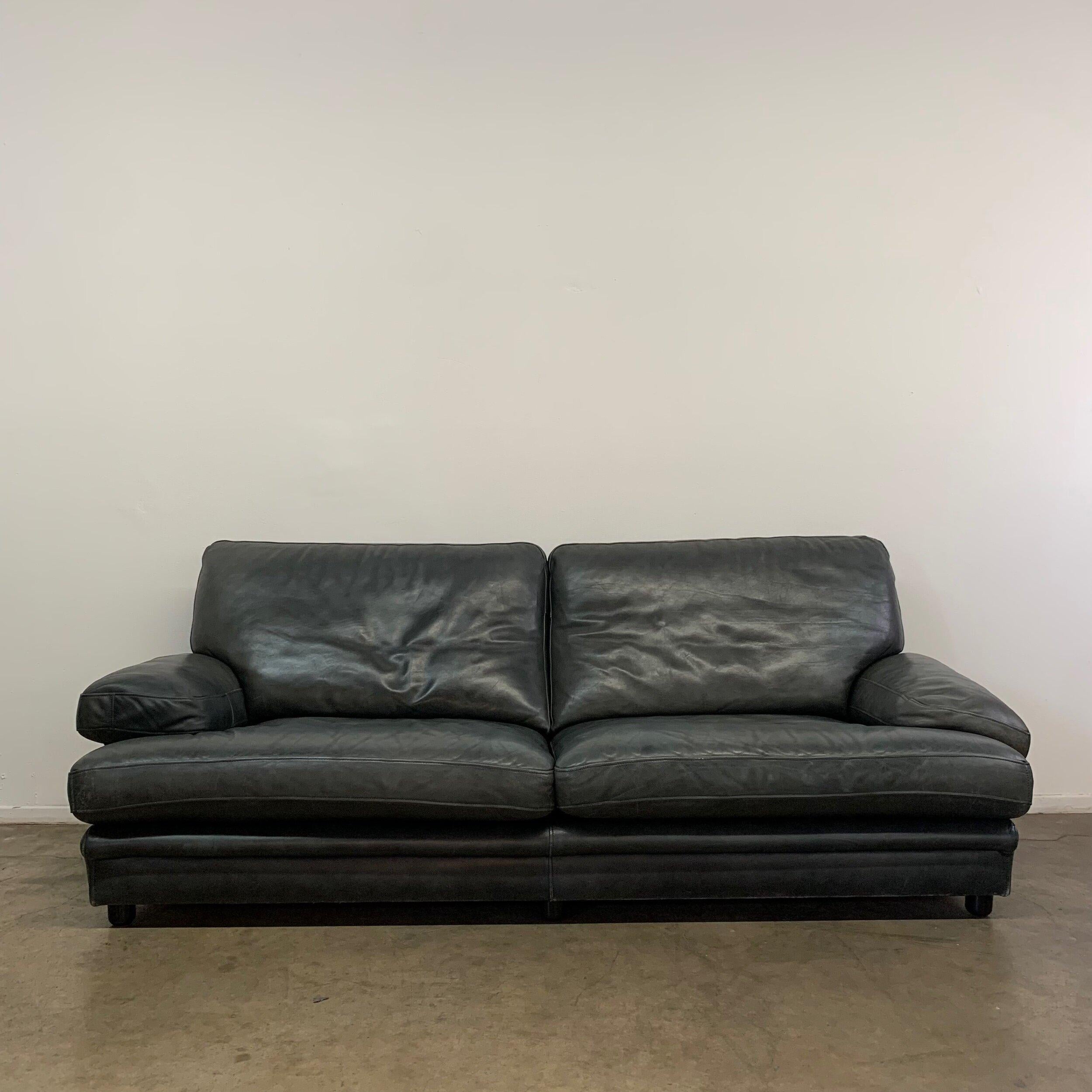 Mid-Century Modern Roche Bobois Feather Down Sofa