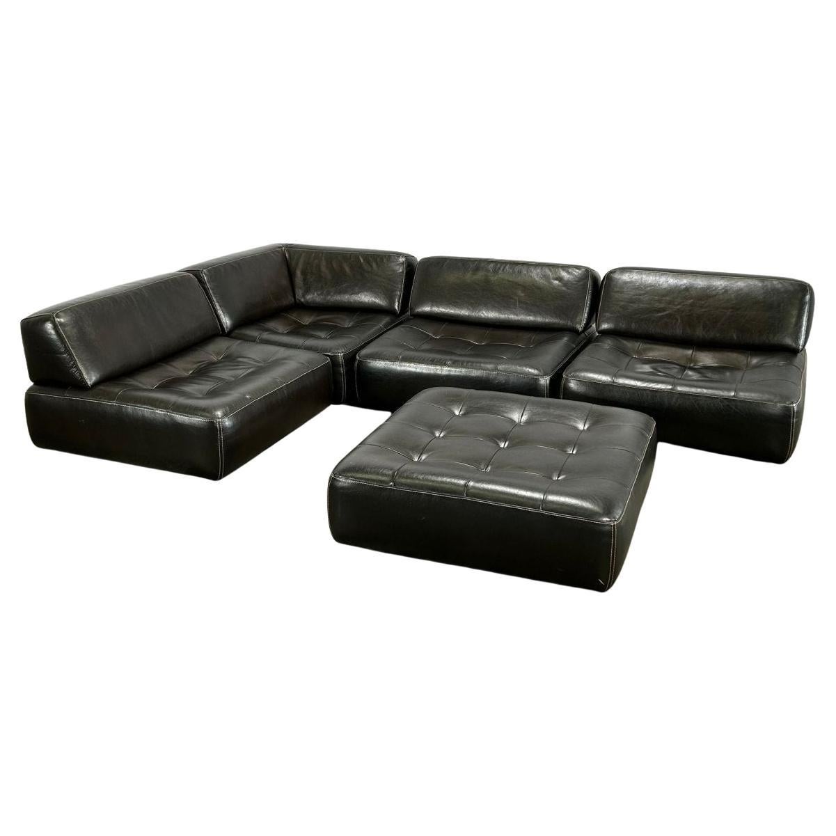 Roche Bobois Flight Jacket Sektionssofa & Ottomane im Angebot