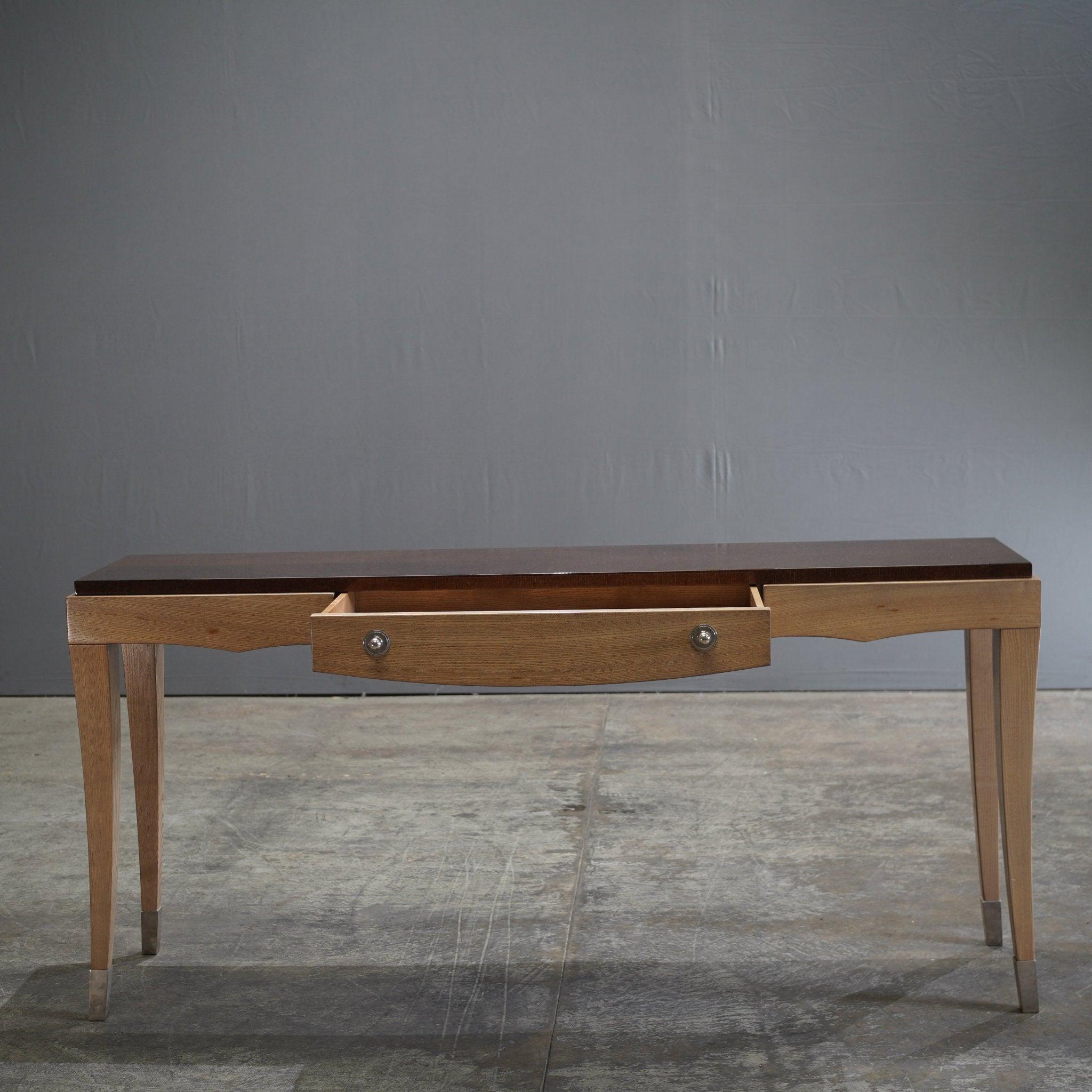Wood Roche Bobois Grand Hotel Console Table by Pierre Dubois & Aimé Cécil