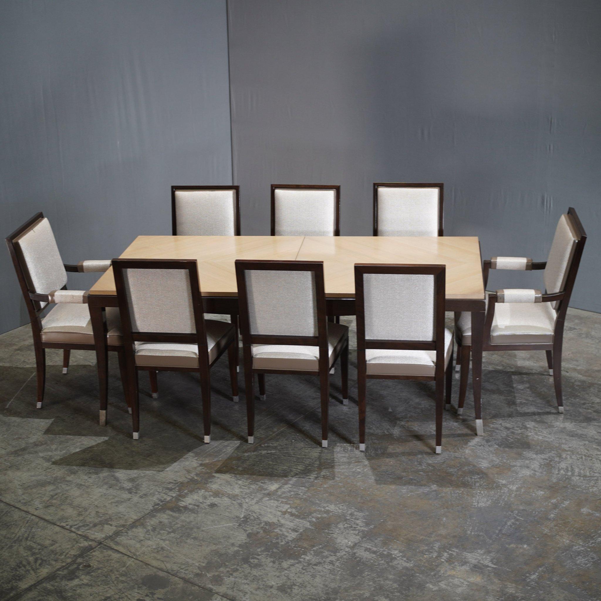 Roche Bobois Grand Hotel Esszimmerstühle von Pierre Dubois, Zweier-Set (Französische Provence) im Angebot