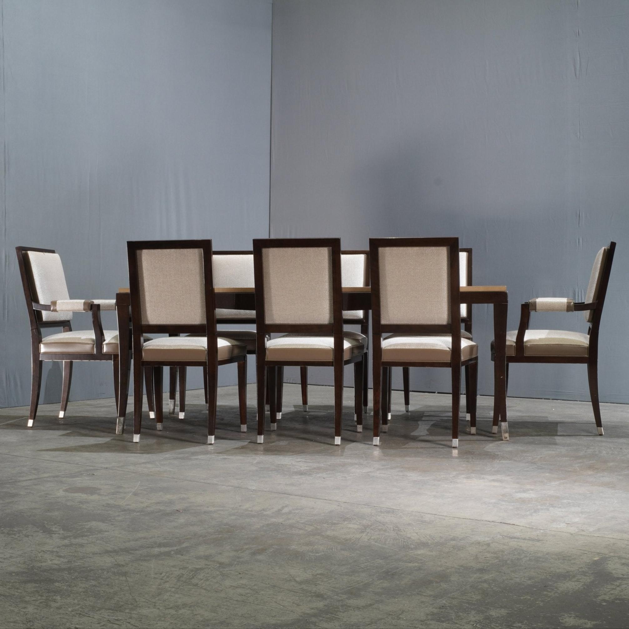 Roche Bobois Grand Hotel Esszimmerstühle von Pierre Dubois, Zweier-Set im Zustand „Gut“ im Angebot in Basildon, London
