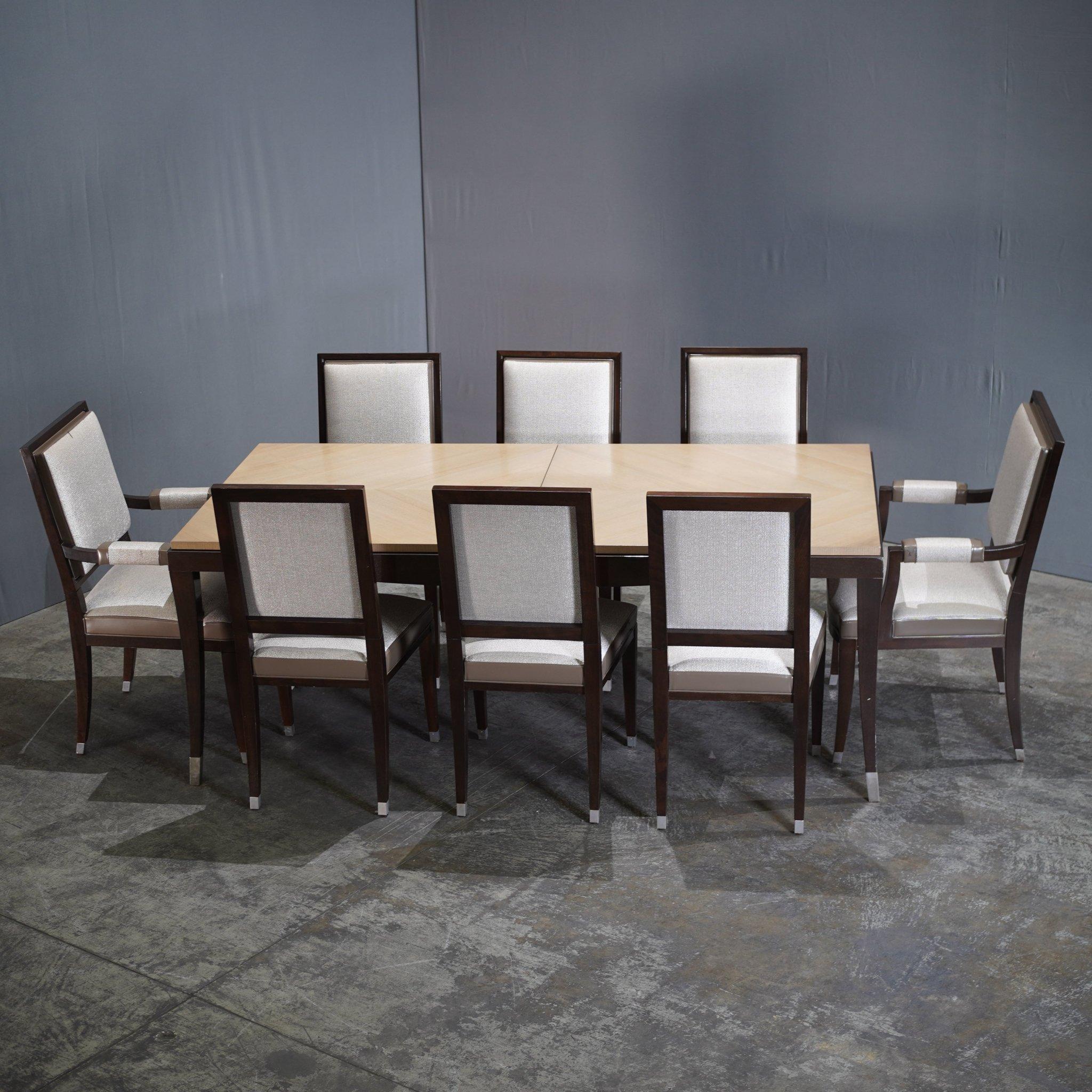 Roche Bobois Grand Hotel Esszimmerstühle von Pierre Dubois, Zweier-Set im Angebot 1