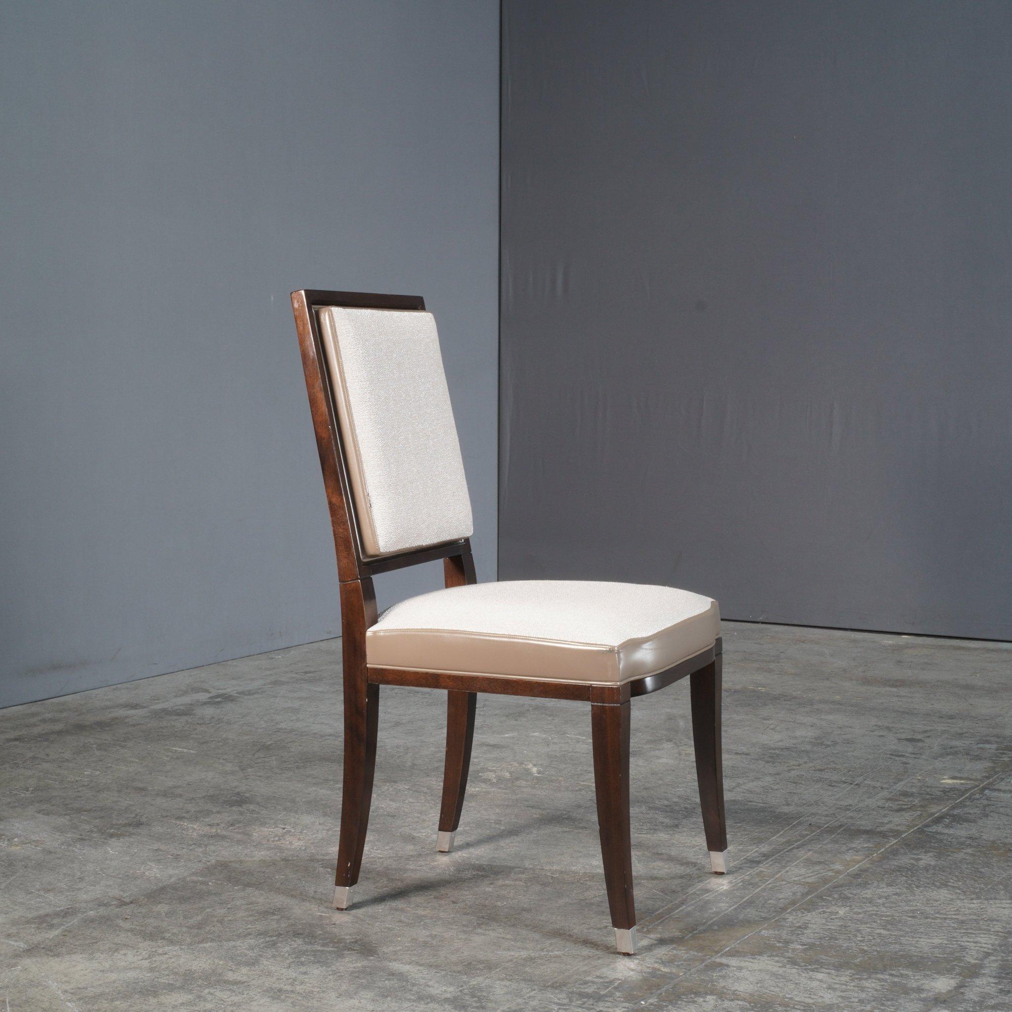 French Provincial Roche Bobois Grand Hotel Dining Chair by Pierre Dubois & Aimé Cécil, Set of Six For Sale