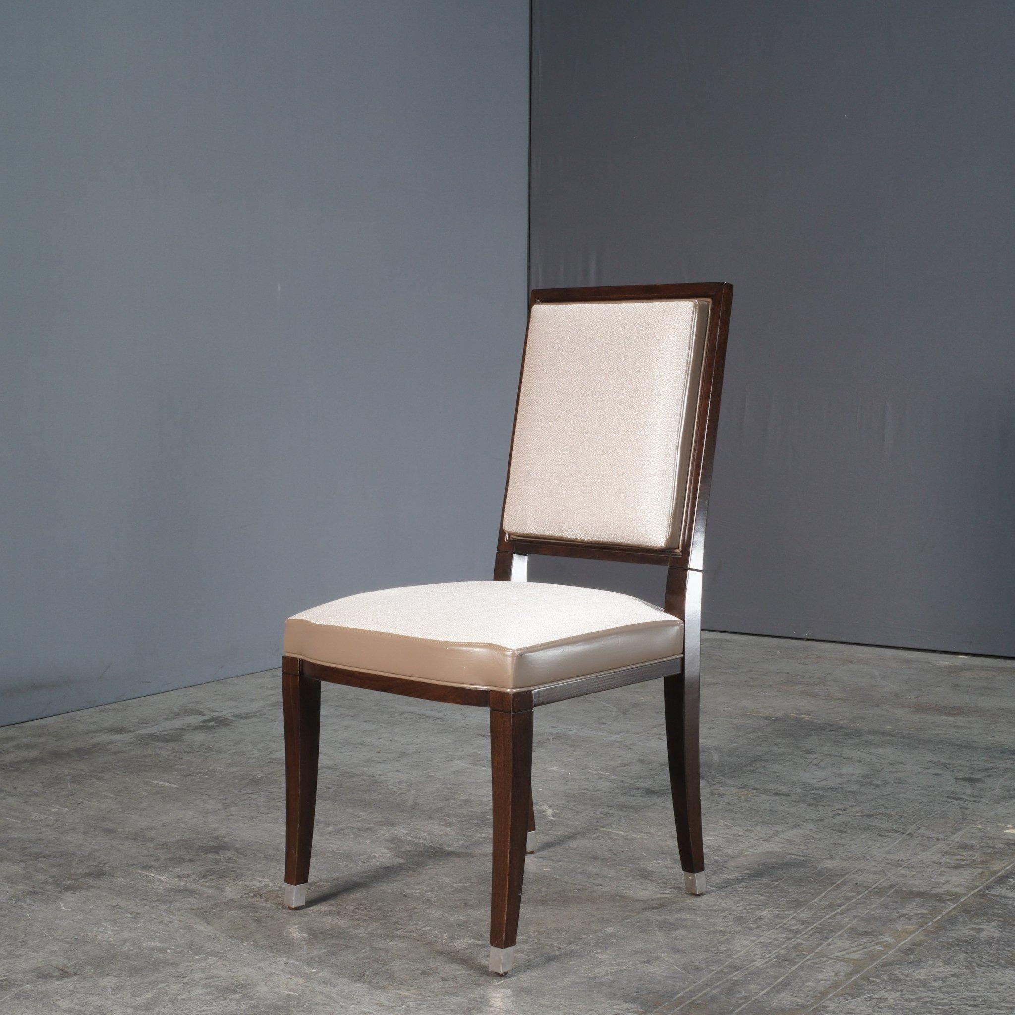 French Roche Bobois Grand Hotel Dining Chair by Pierre Dubois & Aimé Cécil, Set of Six For Sale