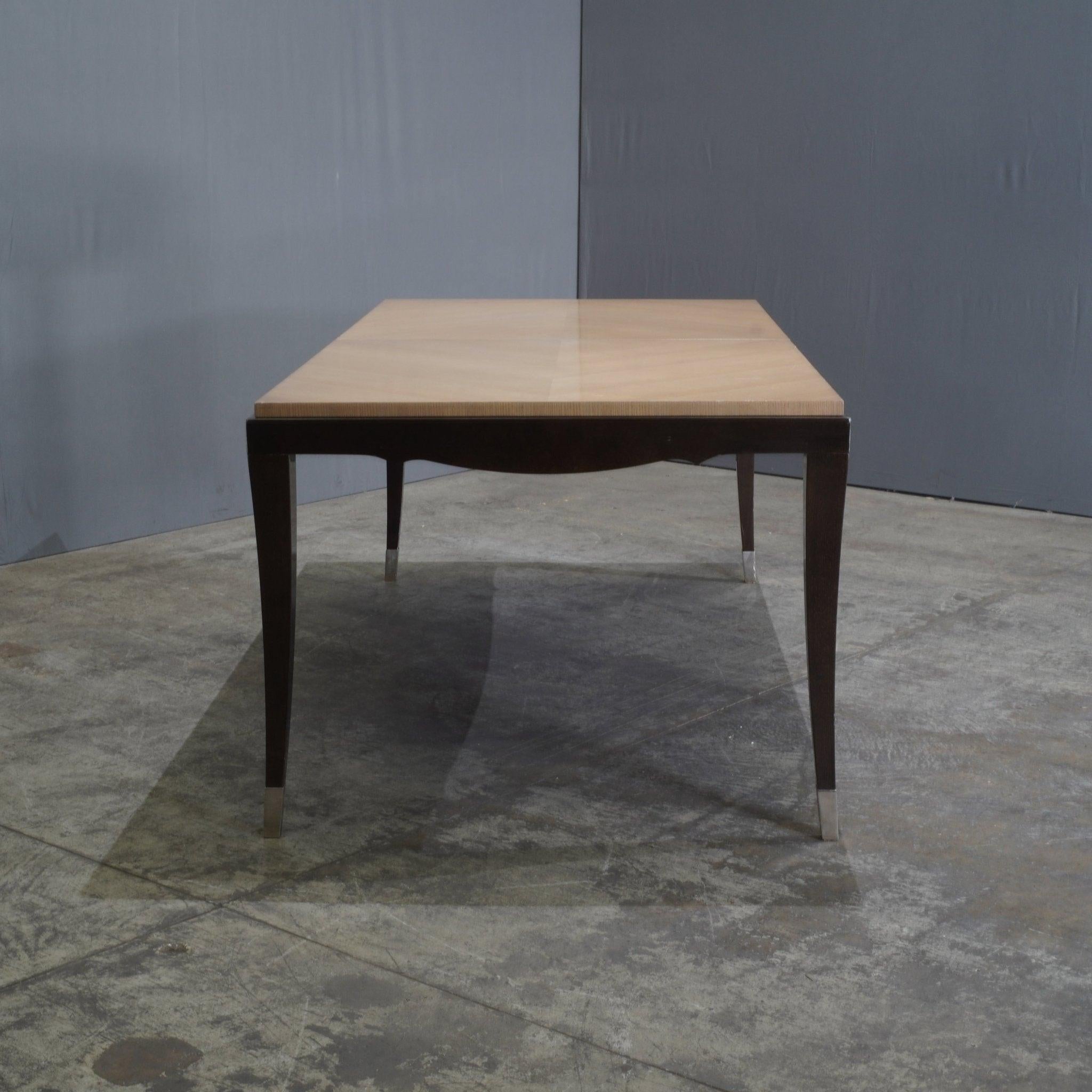 Table de salle à manger extensible Roche Bobois Grand Hotel par Pierre Dubois & Aimé Cécil Bon état - En vente à Basildon, London