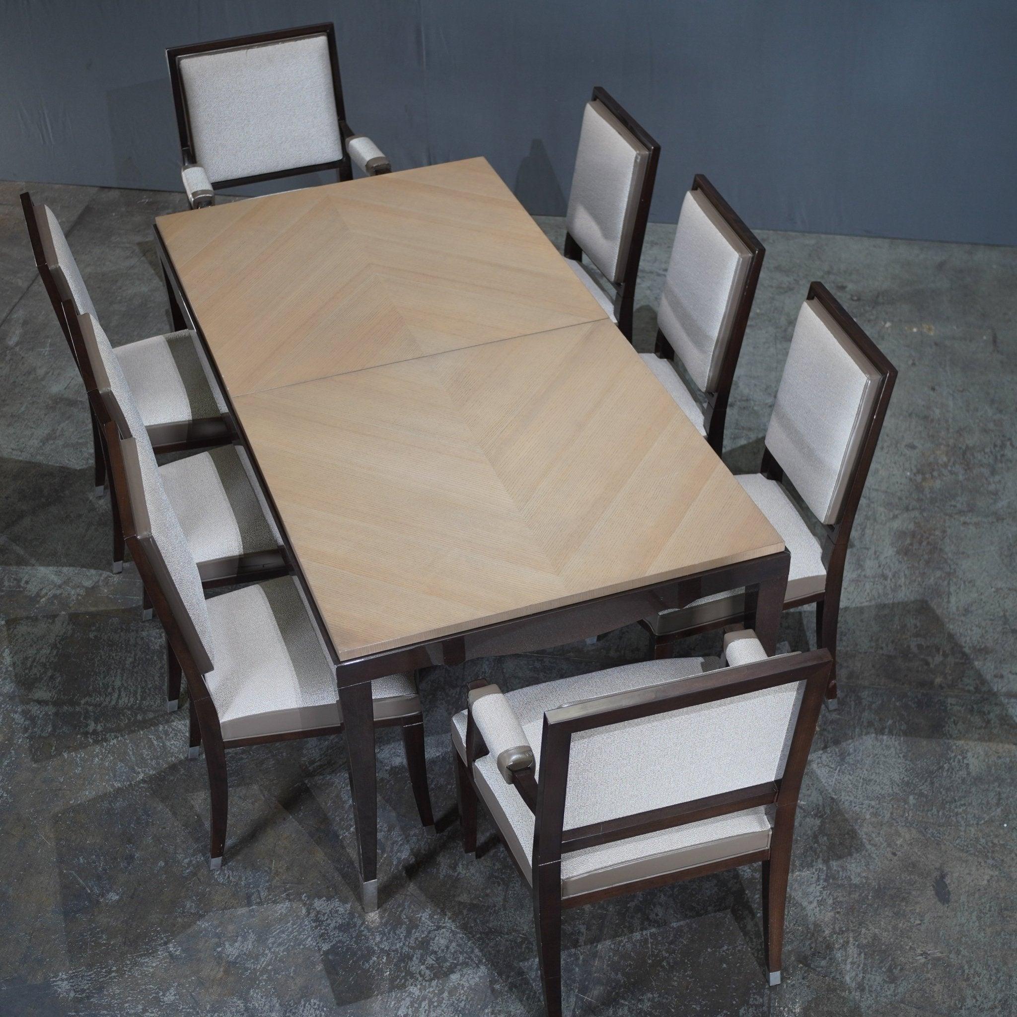 XXIe siècle et contemporain Table de salle à manger extensible Roche Bobois Grand Hotel par Pierre Dubois & Aimé Cécil en vente