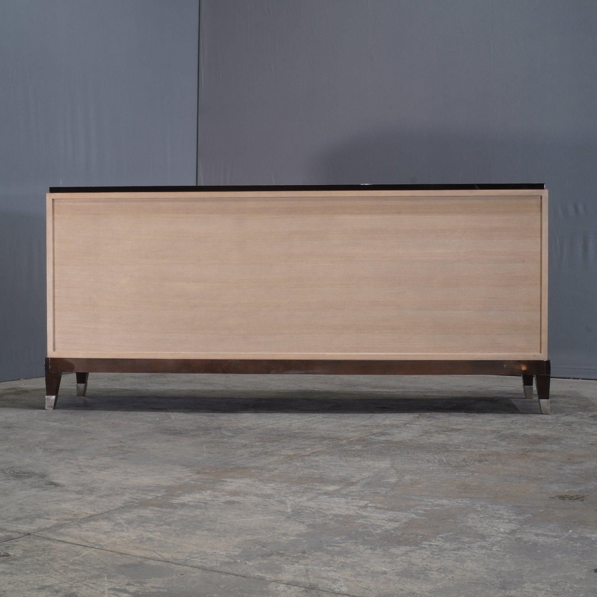 Brass Roche Bobois Grand Hotel Sideboard by Pierre Dubois & Aimé Cécil