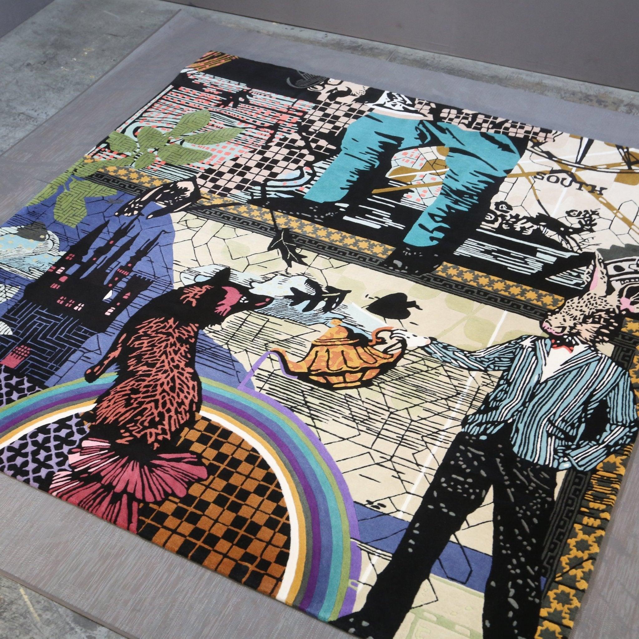 Roche Bobois Hand Tufted London Rug by Marcel Wanders 5