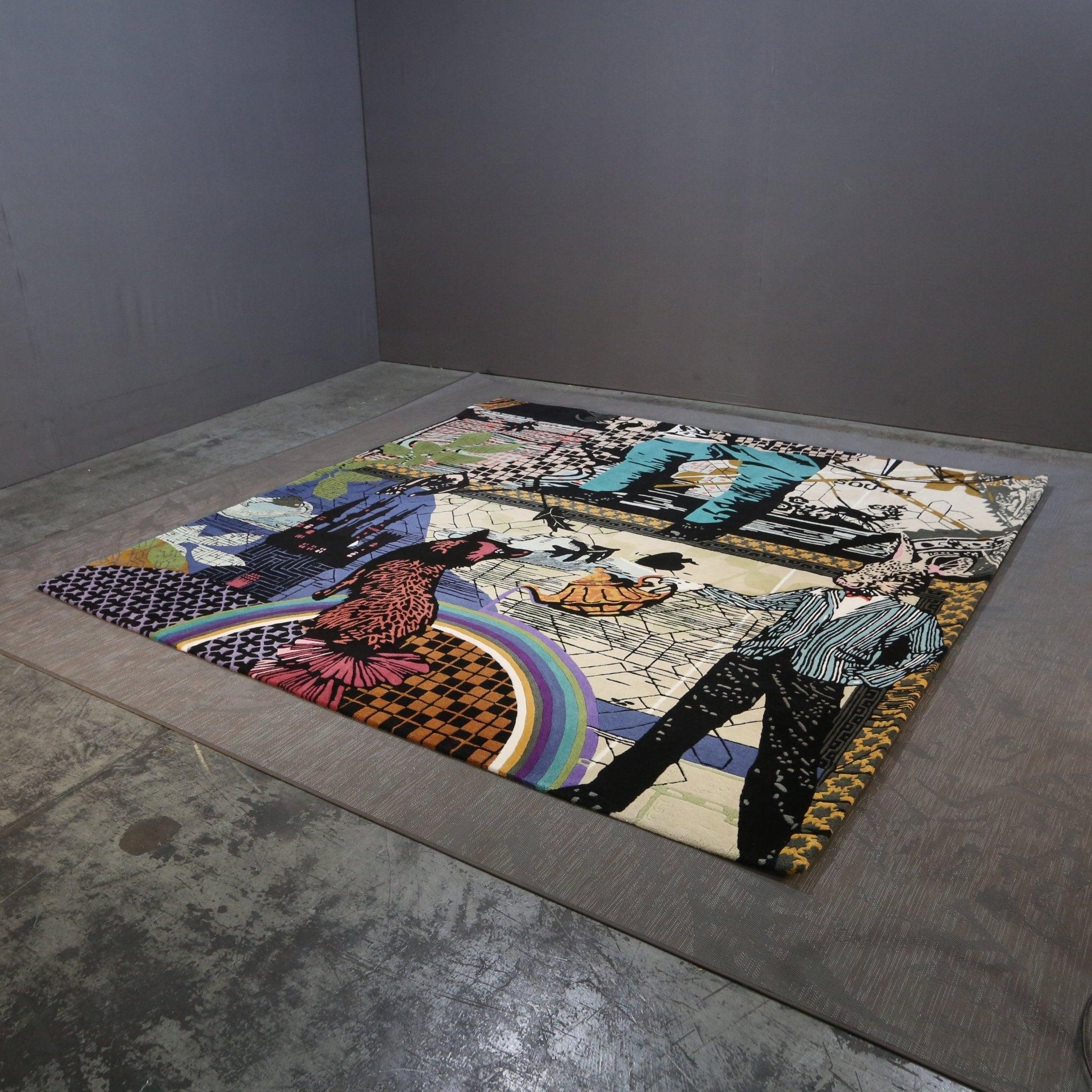 Modern Roche Bobois Hand Tufted London Rug by Marcel Wanders