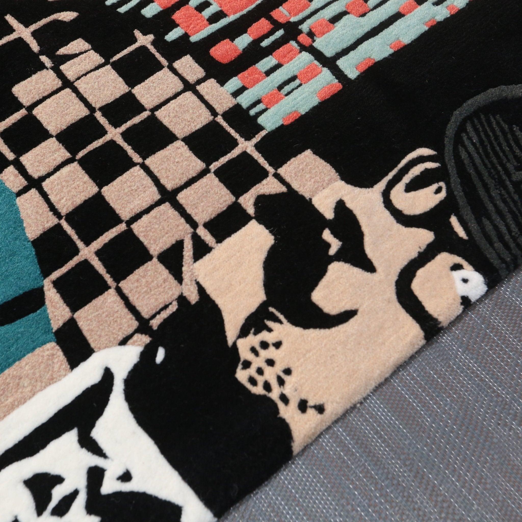 Wool Roche Bobois Hand Tufted London Rug by Marcel Wanders