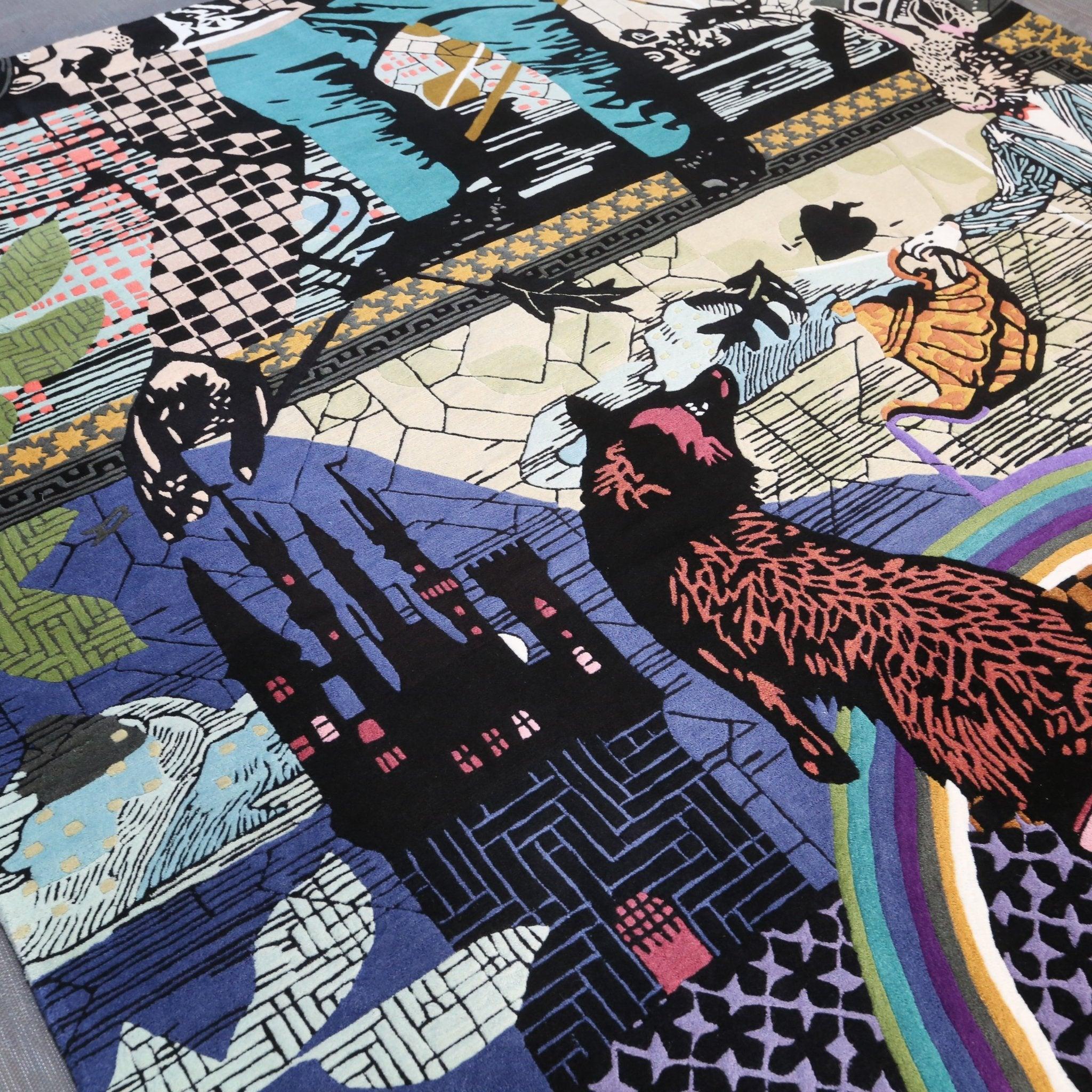 Roche Bobois Hand Tufted London Rug by Marcel Wanders 3