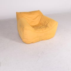 Fauteuil en tissu jaune Informel jaune de Hans Hopfer pour Roche Bobois