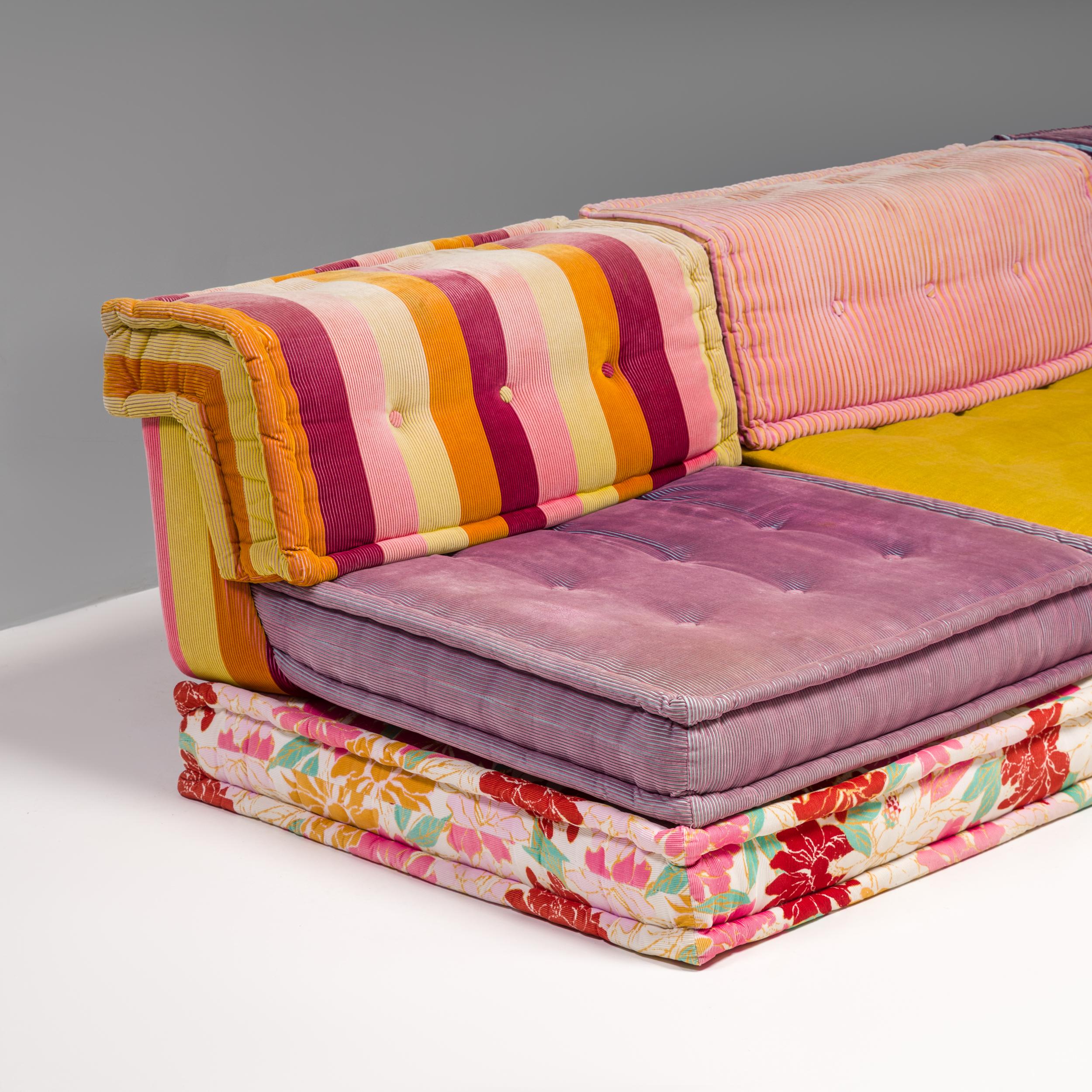 Roche Bobois Kenzo Fabric Mah Jong Sectional Sofa, Set of 15 In Good Condition In London, GB