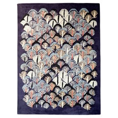 Vintage Roche Bobois "Kyoto" Carpet by Coco Hellein (Hand-Tufted Rug in New Zealand Wool