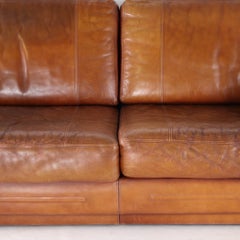 Roche Bobois leather living room set