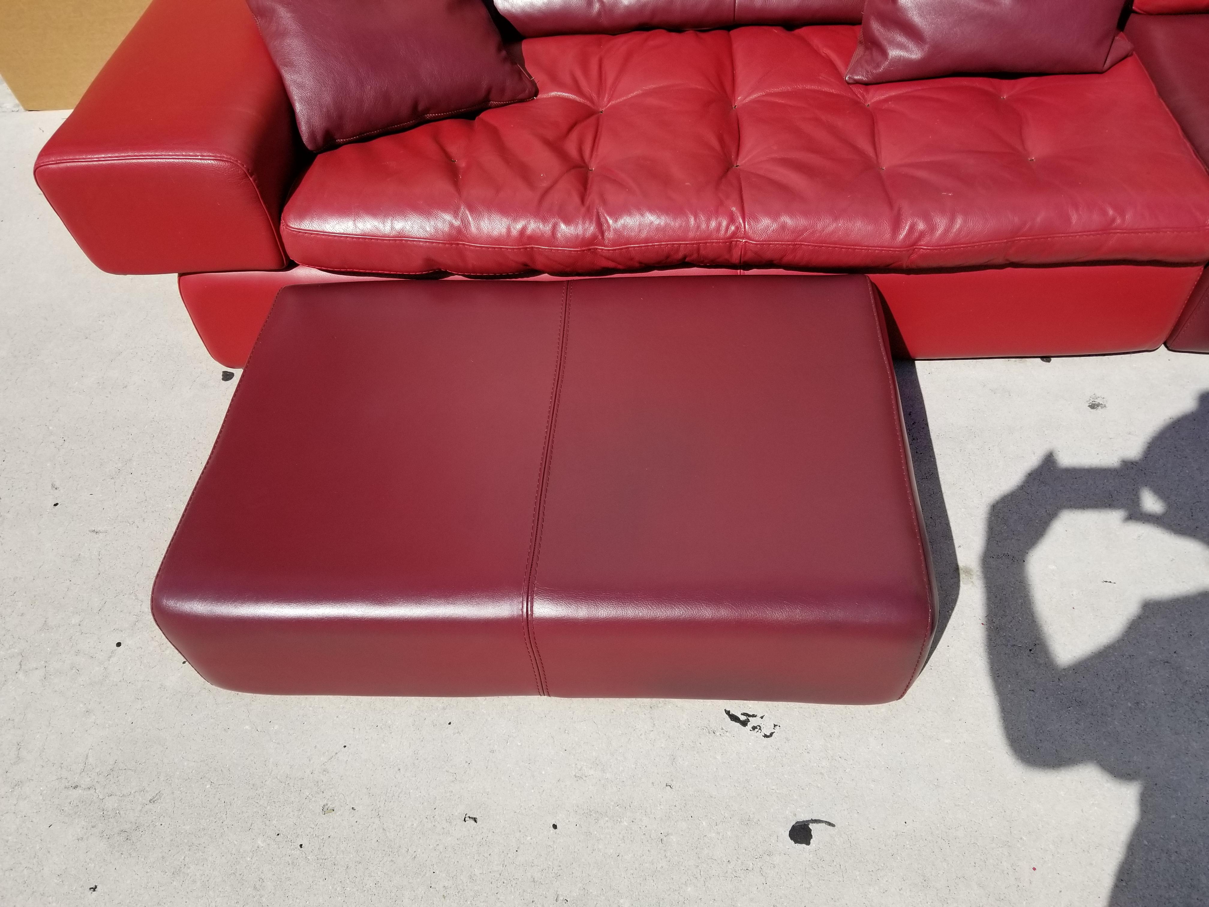 leather sectional bobs