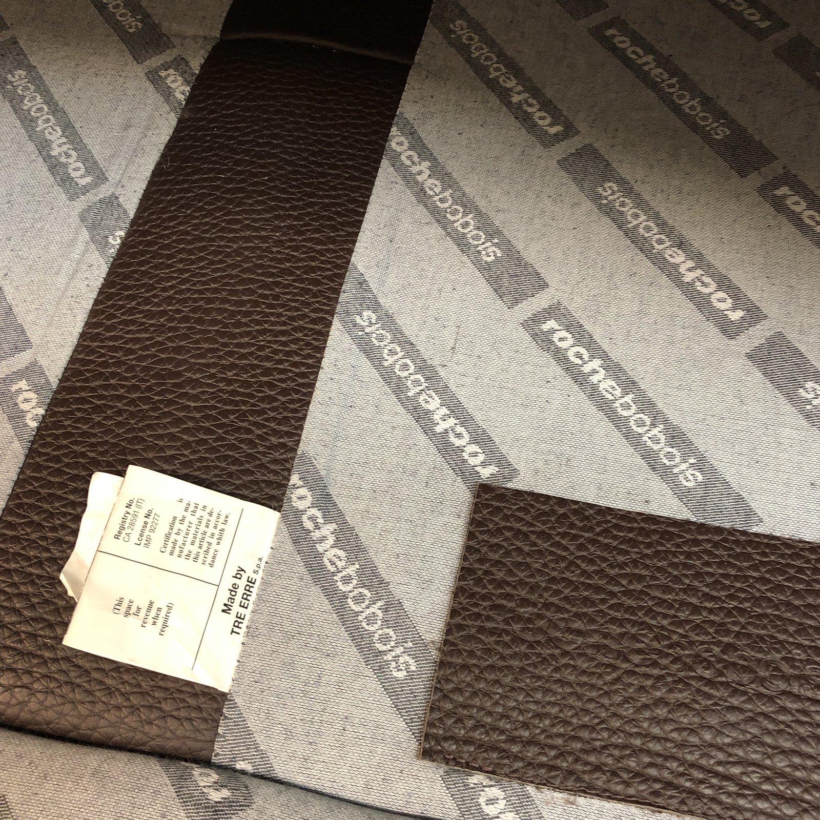 Roche Bobois Leather Sofa For Sale 6